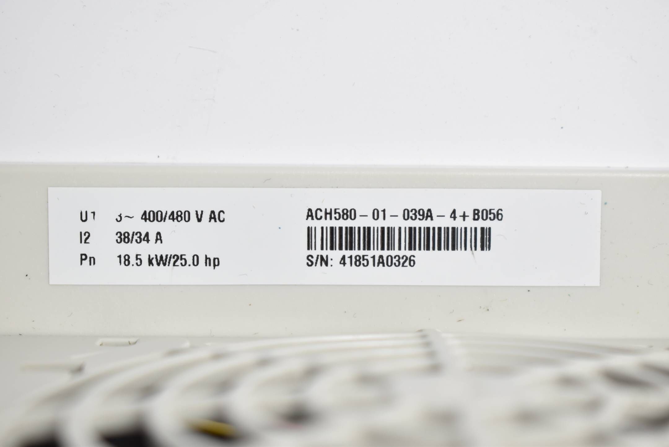 ABB Frequenzumrichter ACH580-01-039A-4+B056 inkl. Bedienpanel ACS-AP-I