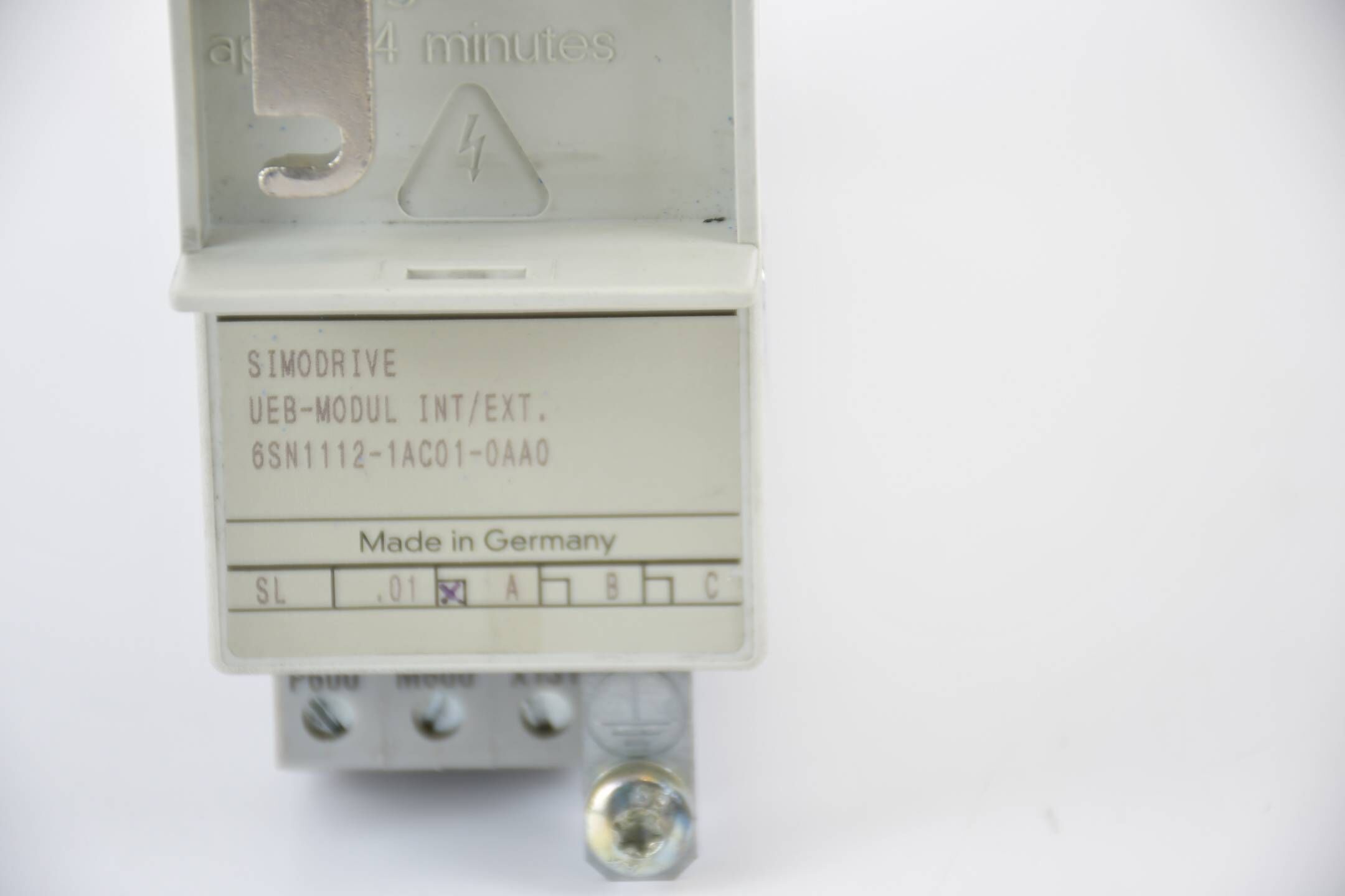 Siemens simodrive UEB-Modul 6SN1 112-1AC01-0AA0 ( 6SN1112-1AC01-0AA0 ) Ver A