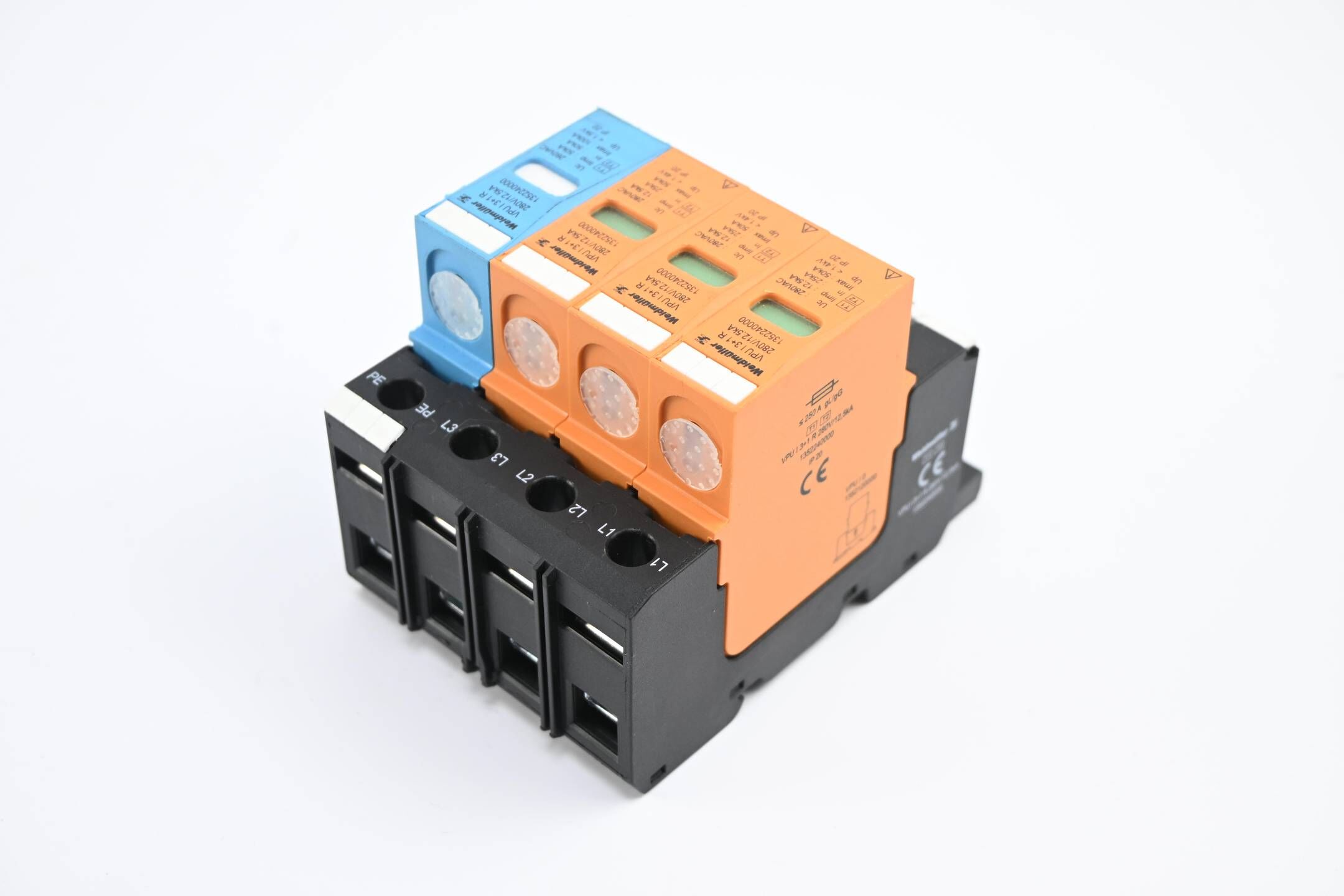 Weidmüller Überspannungsschutz VPU I 3+1 R 280V/12,5KA ( 1352240000 )
