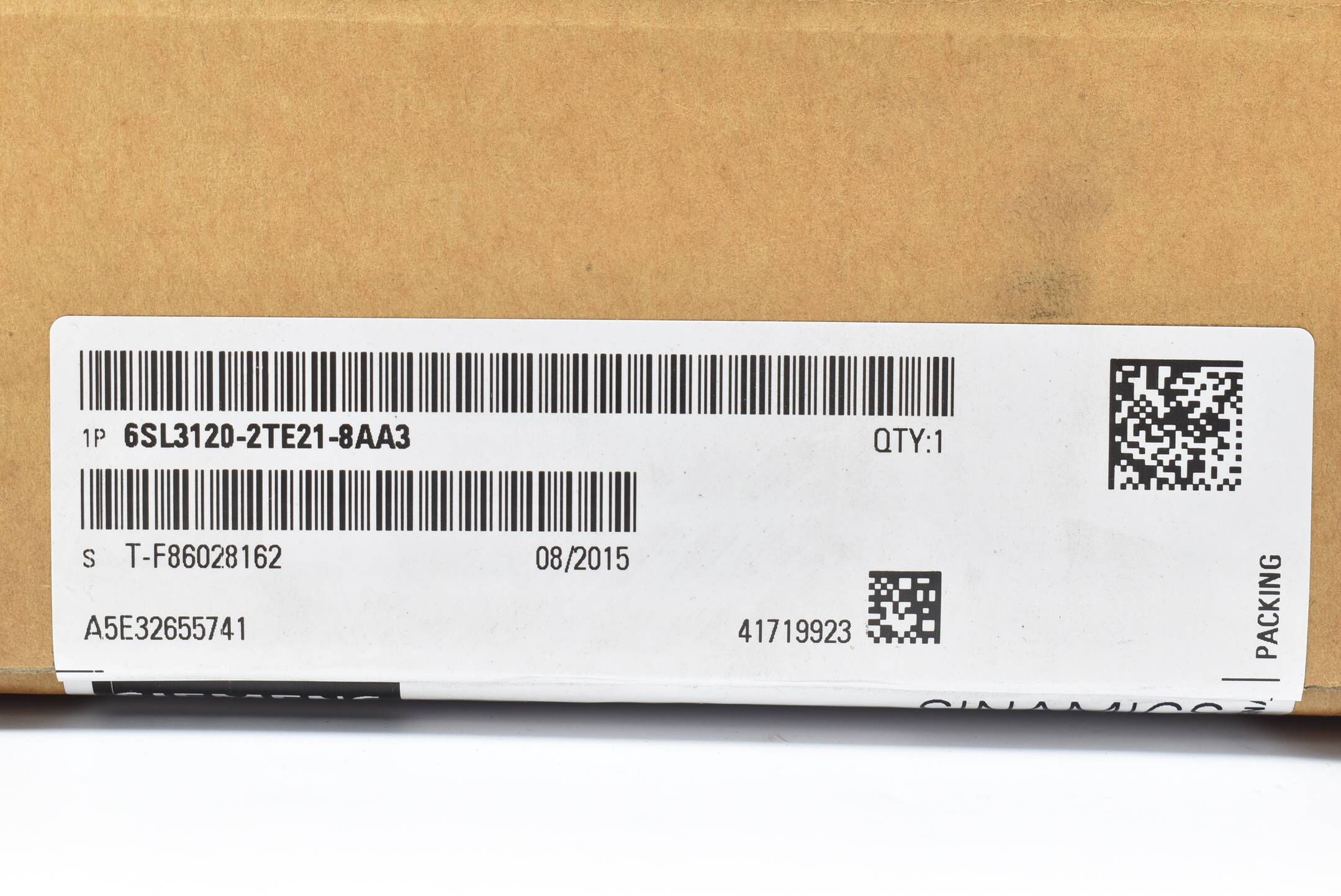 Siemens sinamics S120 DMM 6SL3 120-2TE21-8AA3 ( 6SL3120-2TE21-8AA3 ) E.H