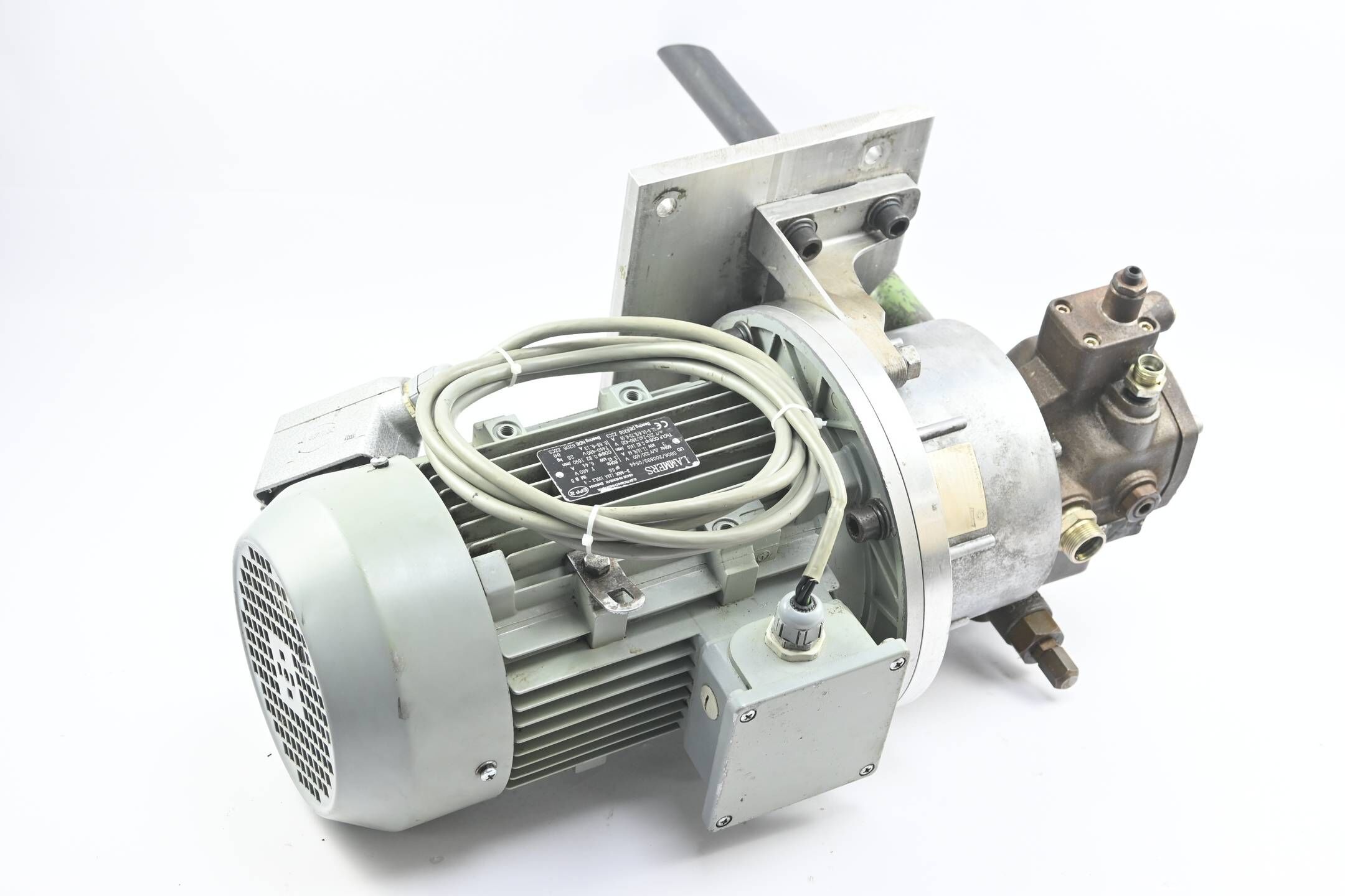 Lammers 3~ Motor 12AA 100L2-4 inkl. Raja-Lovejoy Pumpe RV250/120/082