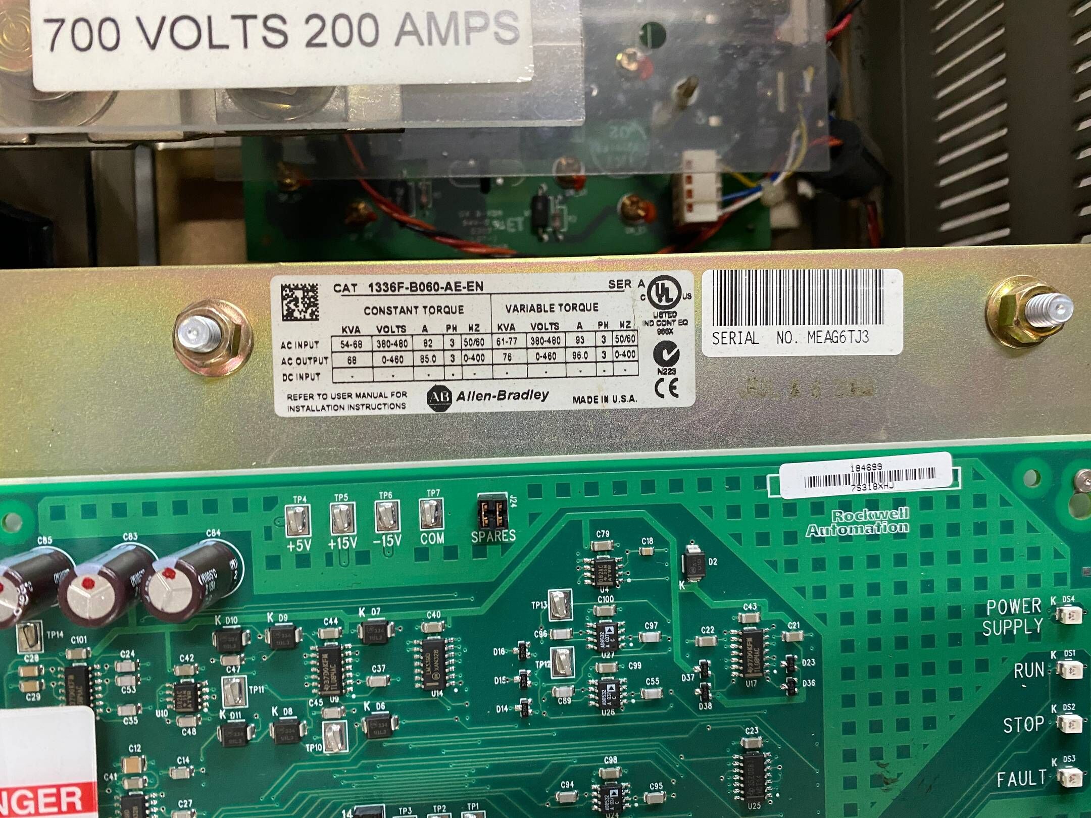 Allen Bradley 1336 Plus II CAT 1336F-B060-AE-EN ( CAT1336F-B060-AE-EN )
