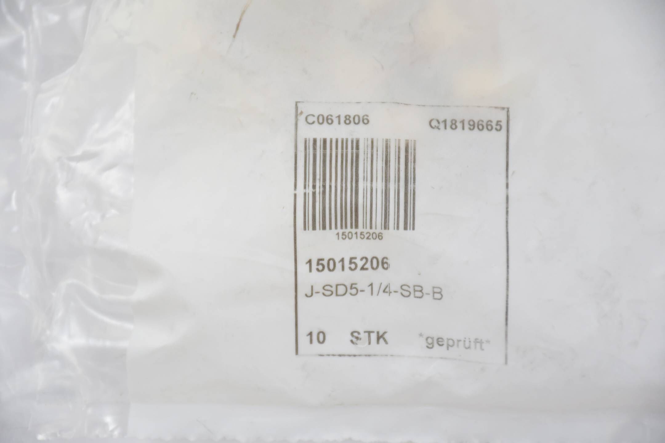 Timmer Schalldämpfer 10 Stück J-SD5-1/4-SB-B ( 15015206 )