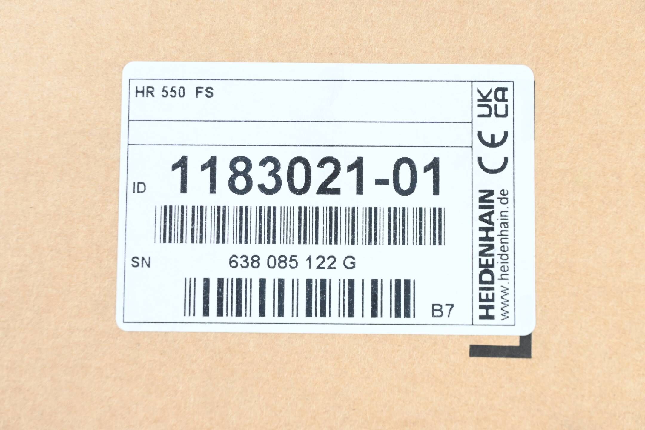 Heidenhain Tragbares elektronisches Handrad HR 550 FS ( 1183021-01 ) V. B7