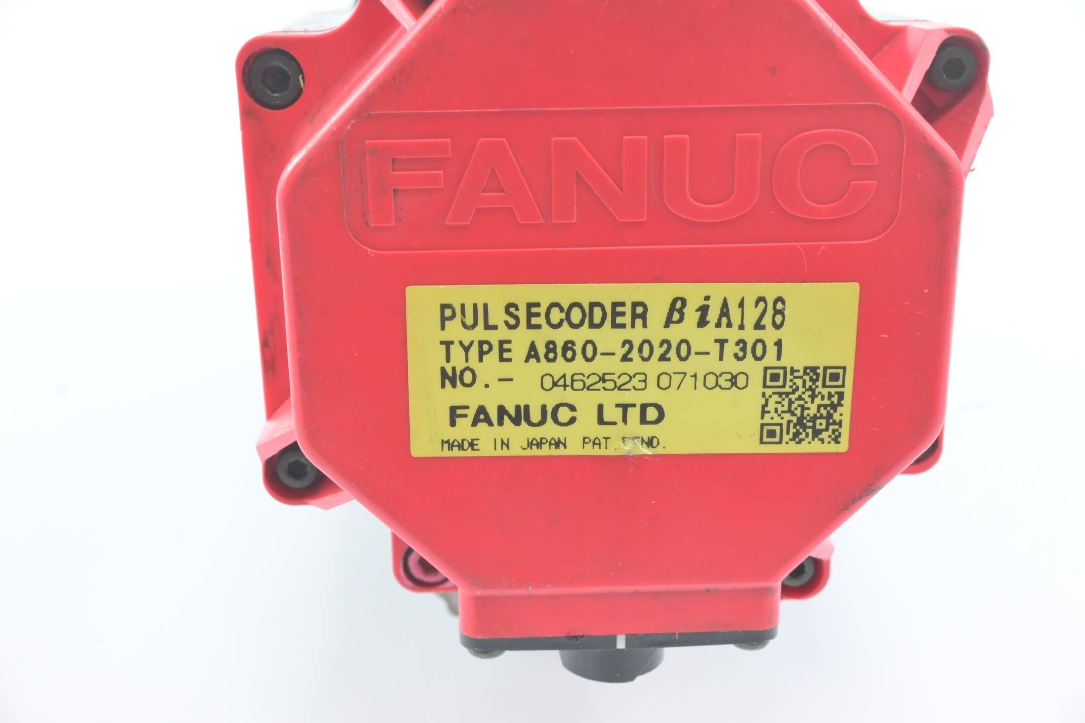 Fanuc AC Servo Motor A06B-0063-B103 inkl. Fanuc Impulsgeber A860-2020-T301