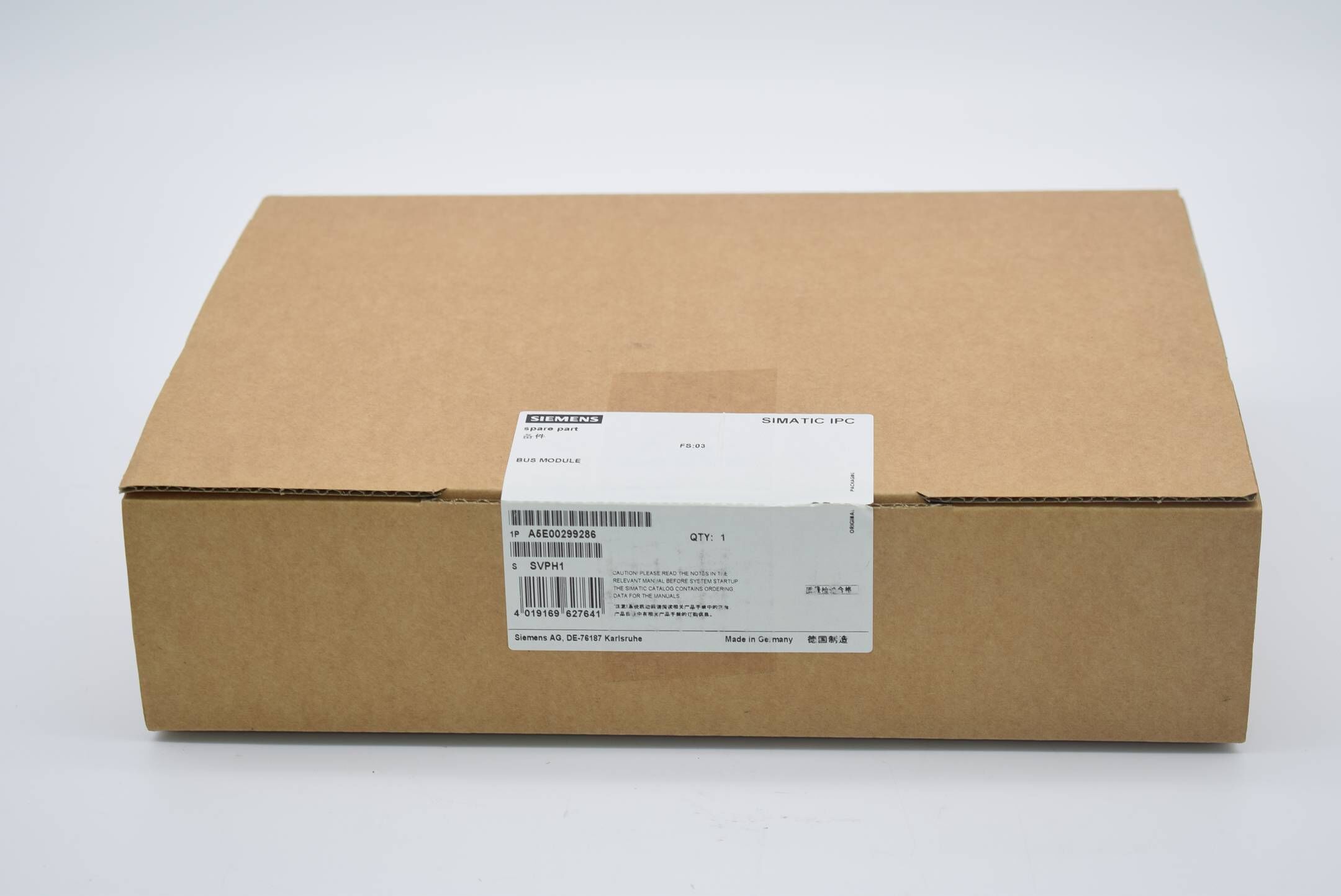 Siemens simatic IPC BUS Module A5E00299286 ( A5E0 0299286 ) FS. 03