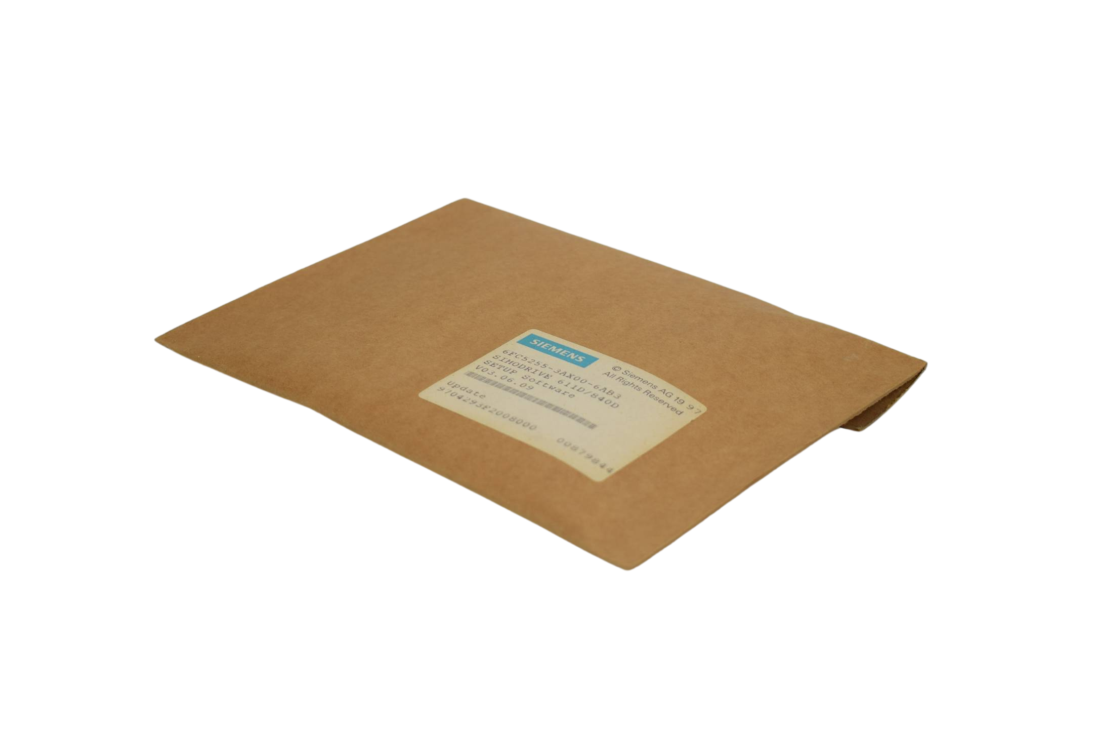 Siemens sinumerik SETUP Software Update für SIMODRIVE 611D/840D 6FC5255-3AX00-6AB3 ( 6FC5255-3AX00-6AB3 )