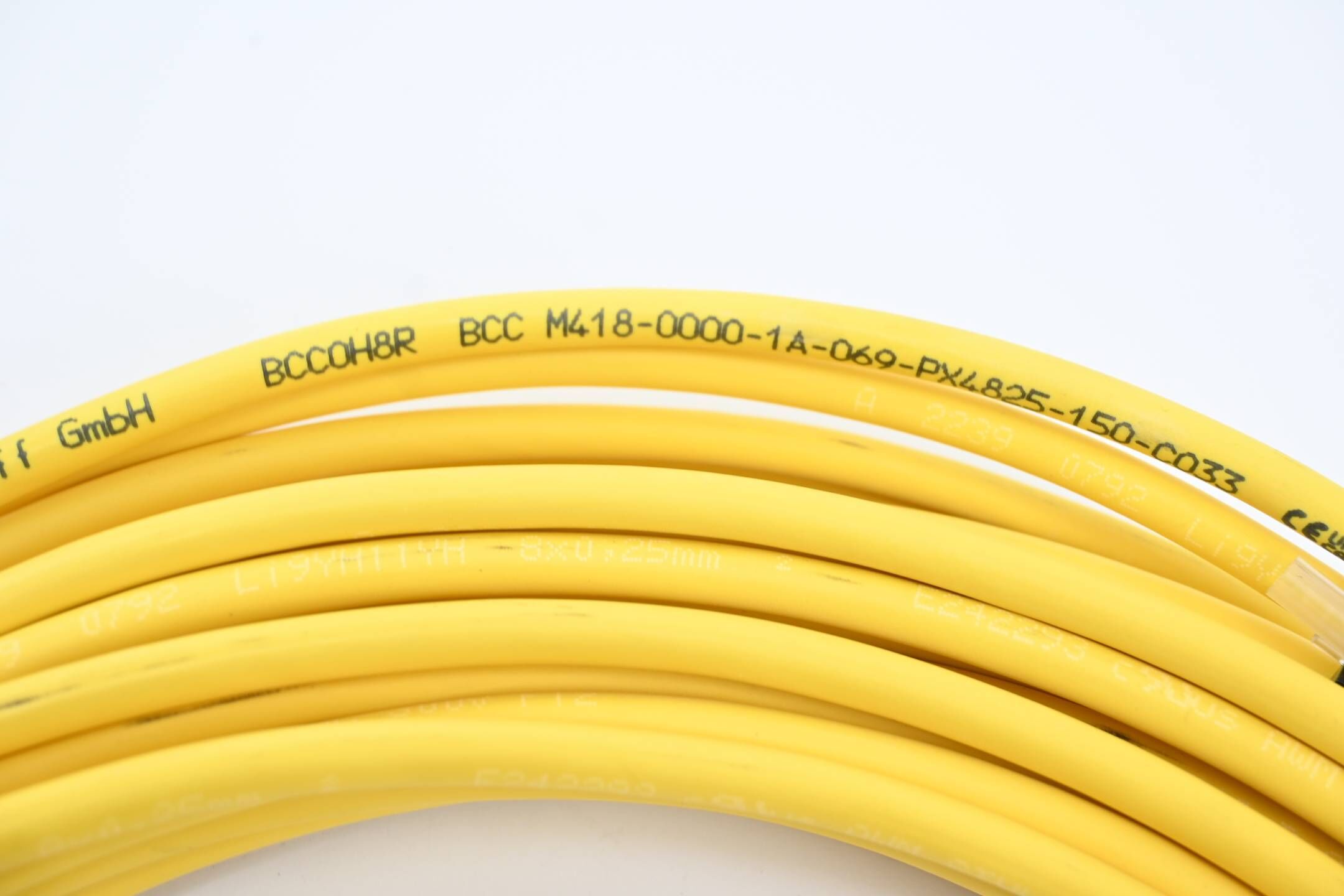 Balluff Anschlussleitung BCC0H8R ( BCC M418-0000-1A-069-PX4825-150-C033 ) 15,0m