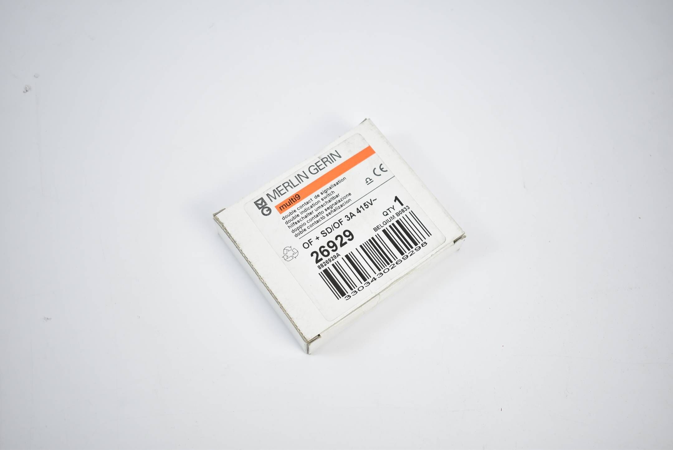 Merlin Gerin Hilfsschalter umschaltbar multi 9 OF+SD/OF 3A 415V ~  26929