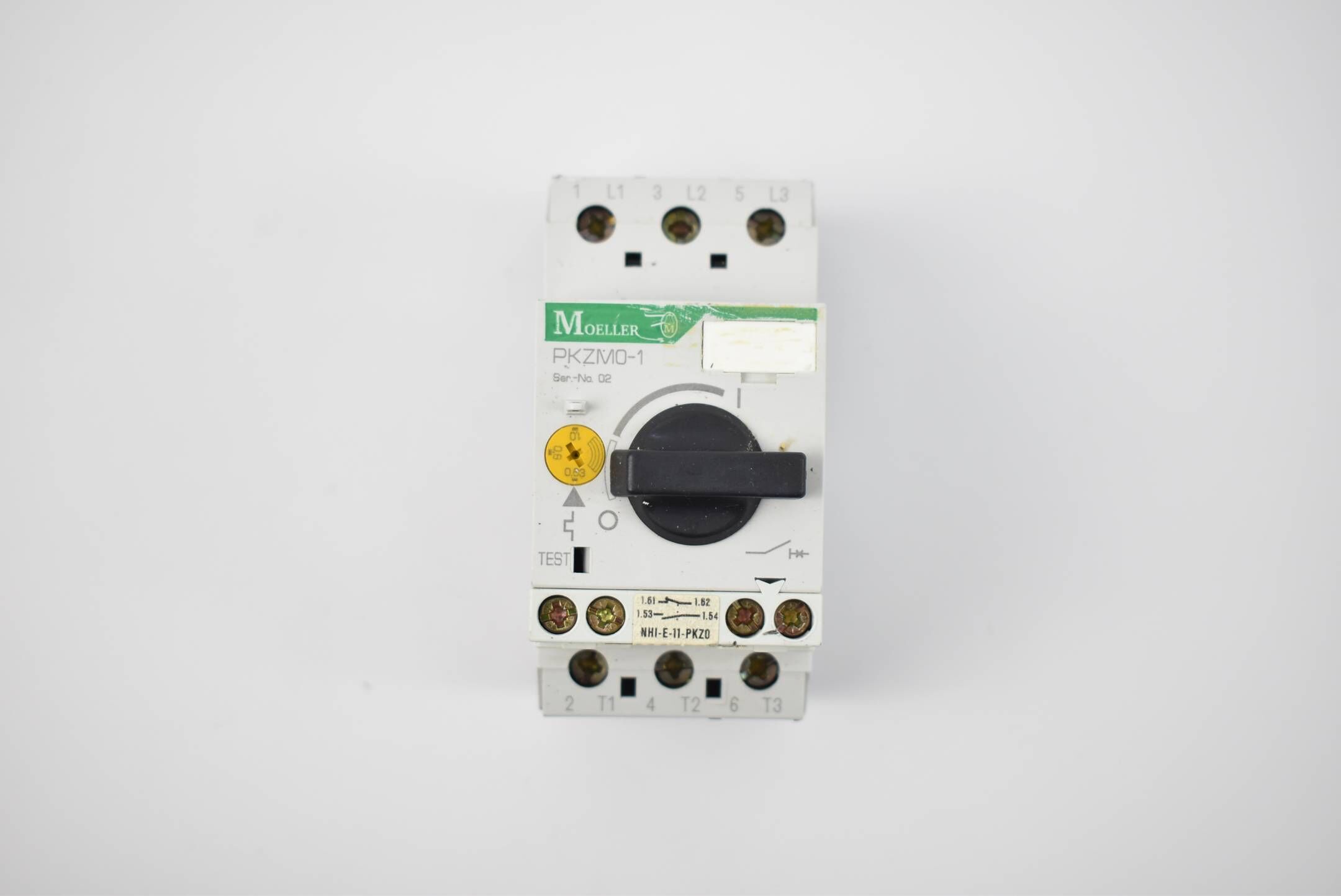 Klöckner Moeller Eaton PKZM0-1 ( PKZMO-1 ) inkl. NHI-E-11-PKZ0