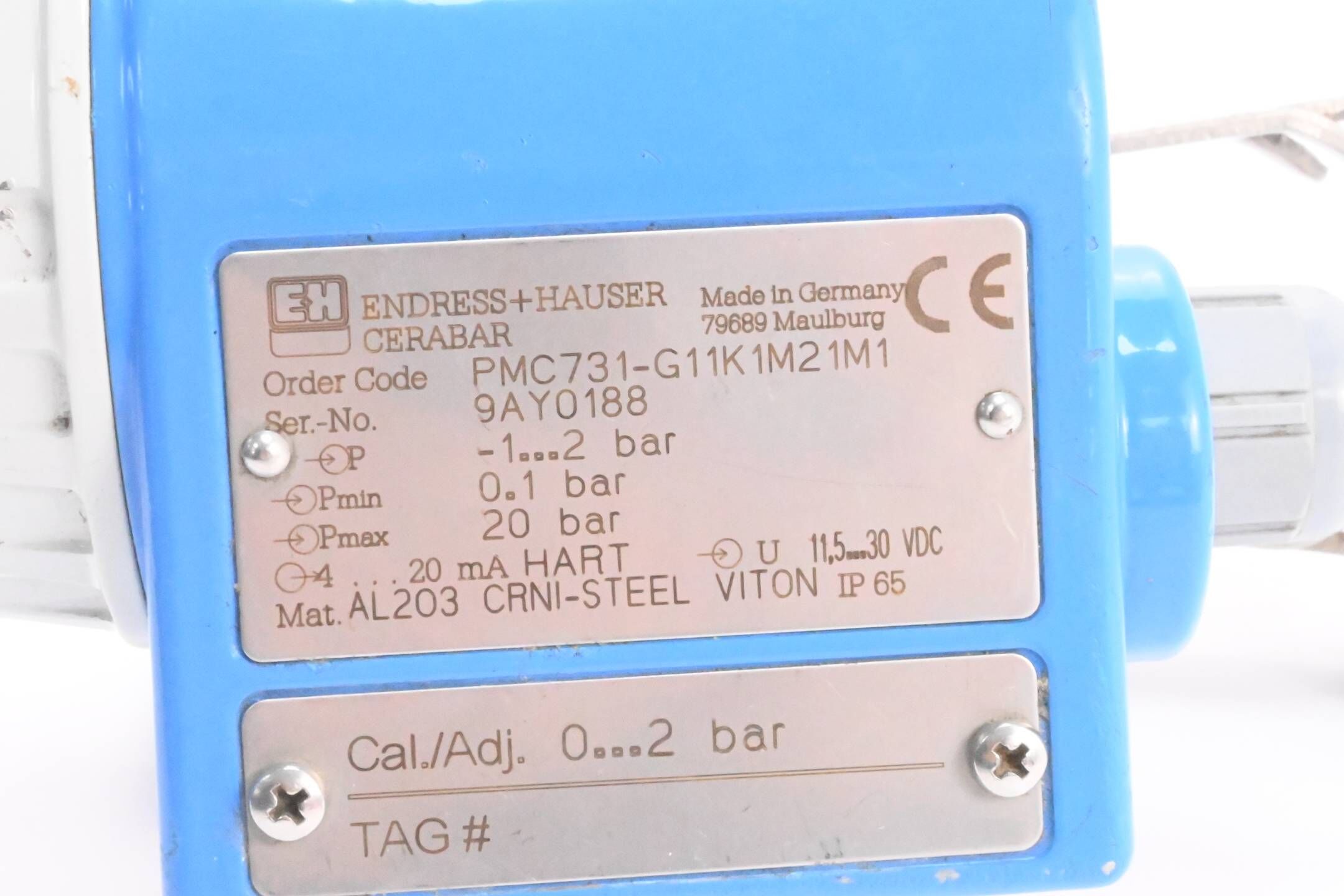 Endress+Hauser Drucksensor Cerabar PMC731-G11K1M21M1