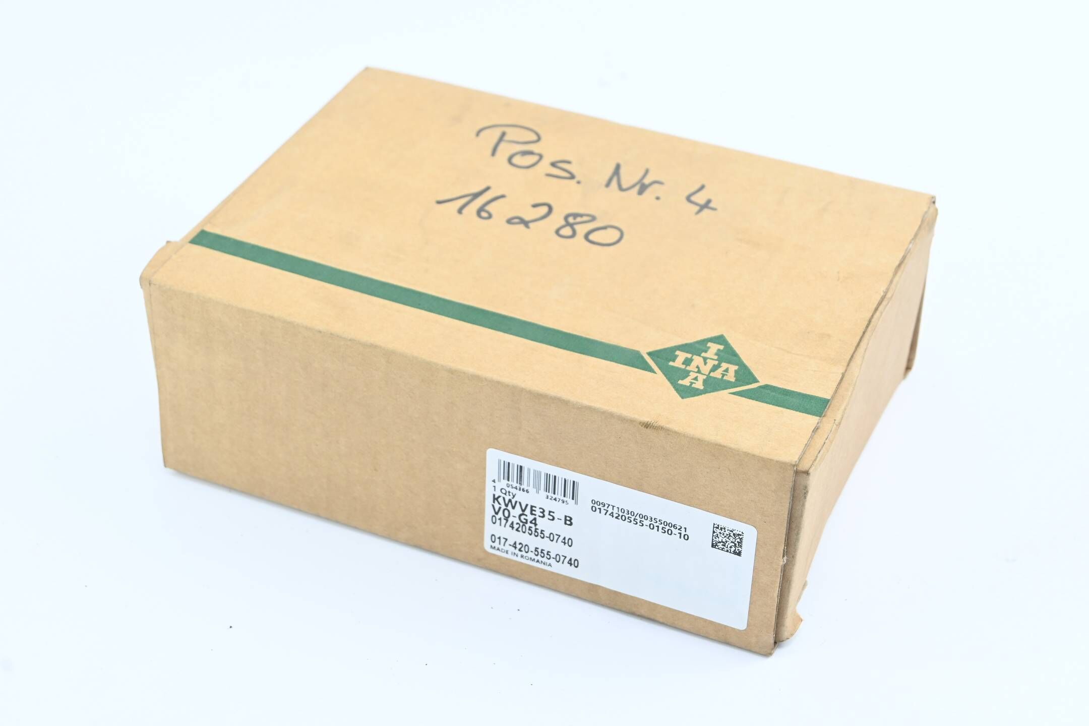 Ina Führungswagen KWVE35-B-V0-G4 ( 017420555-0740 ) 017-420-555-0740