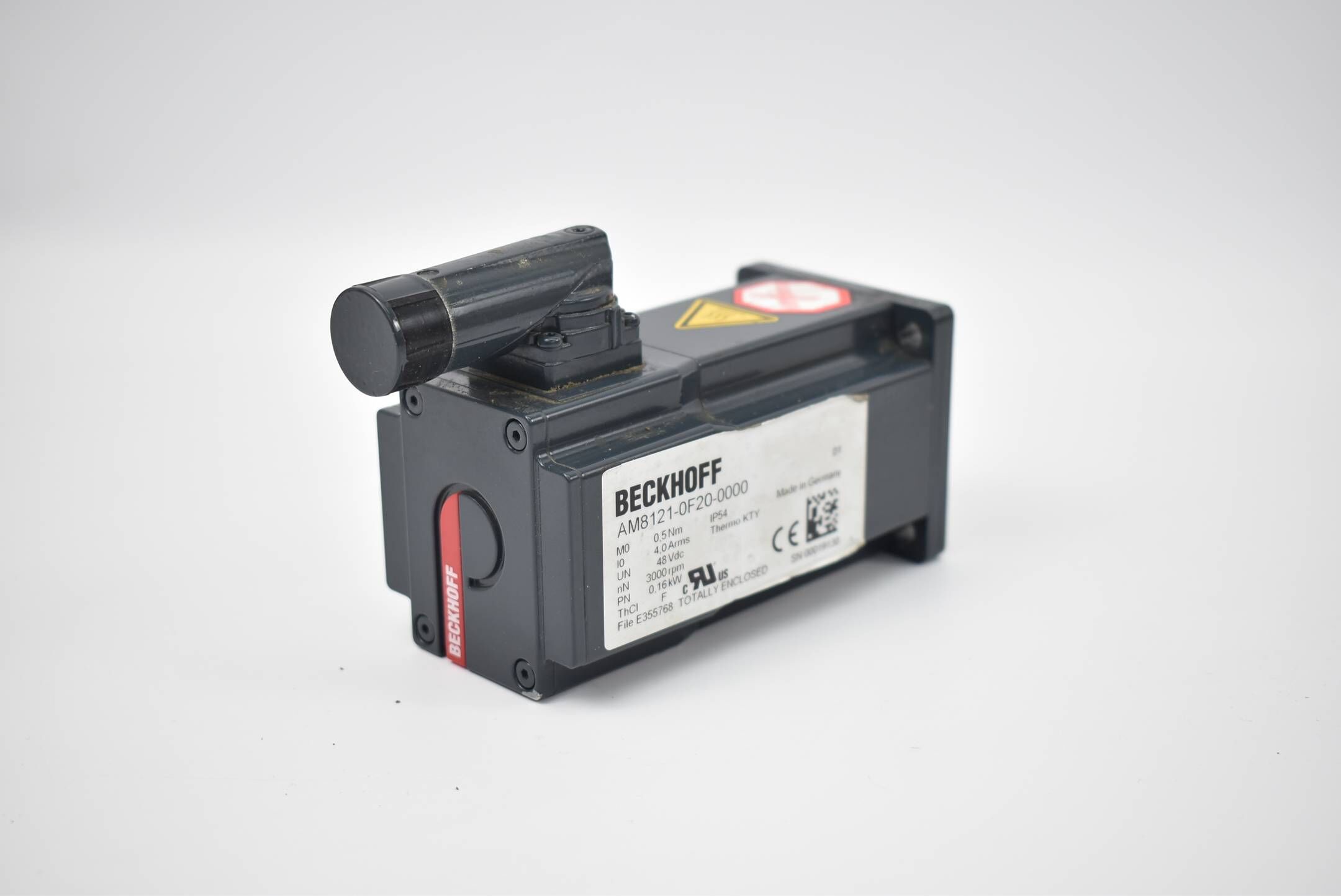Beckhoff AM5121-wFyz Servomotor AM8121-0F20-0000 ( 3000rpm 48VDC 0,16kW )
