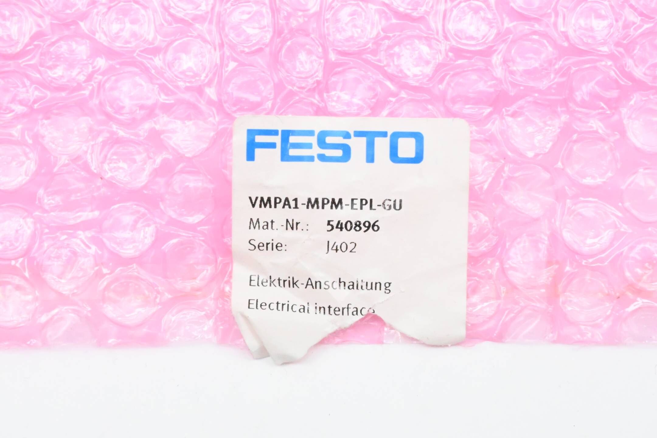 Festo Elektrik-Anschaltung VMPA1-MPM-EPL-GU ( 540896 )
