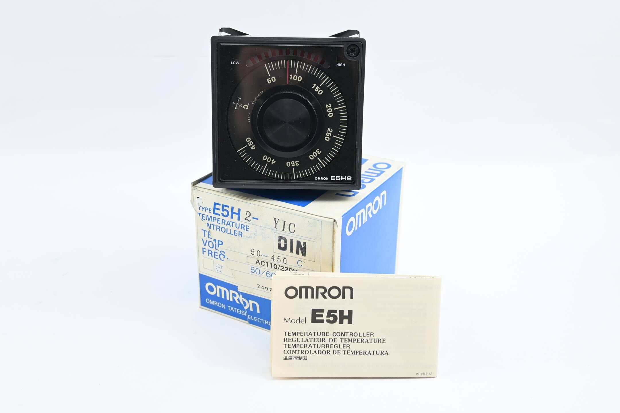 Omron Temperatur Controller 50-450°C 110/220 VAC ( E5H2-YIC-DIN )