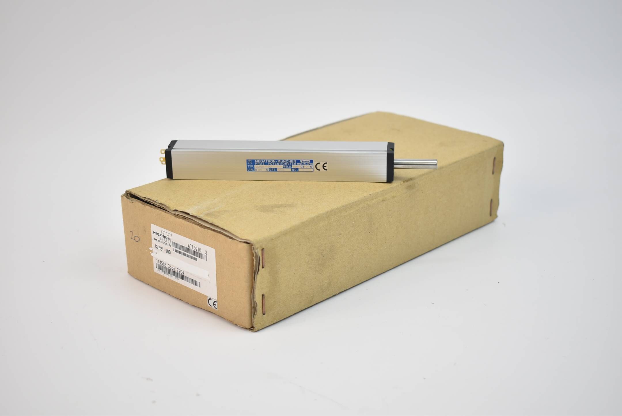 Megatron Linearpotentiometer CLP21-100