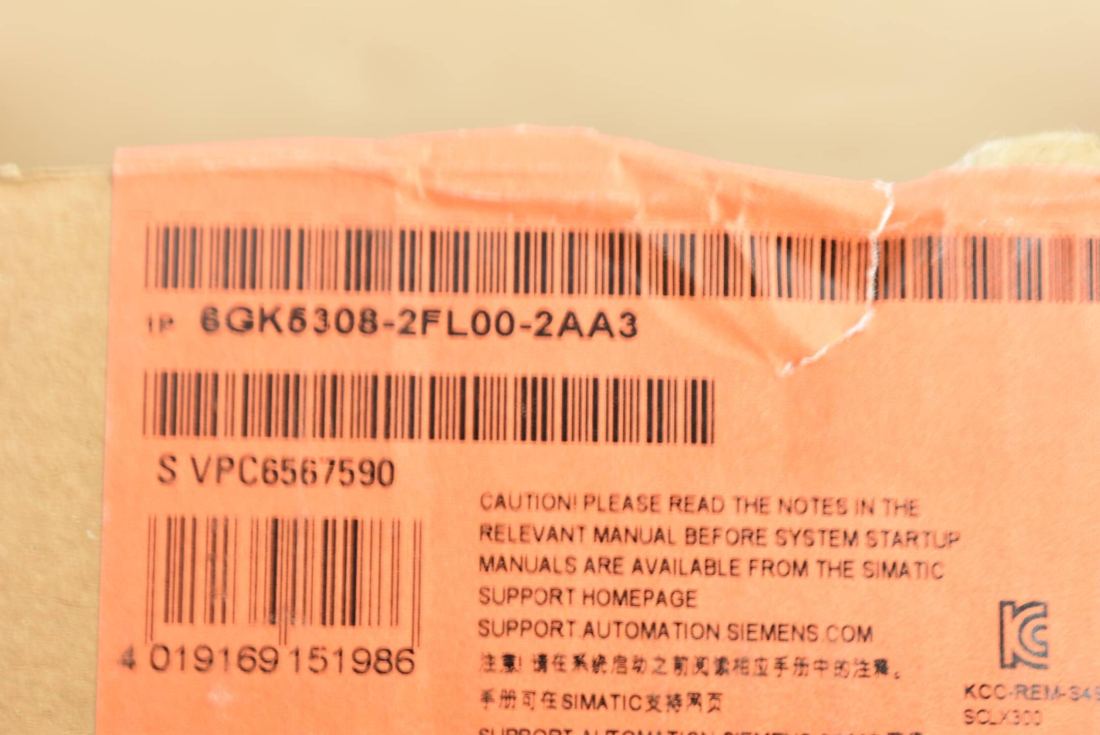 Siemens Simatic Net Scalance X 6GK5308-2FL00-2AA3 ( 6GK5 308-2FL00-2AA3 ) E3