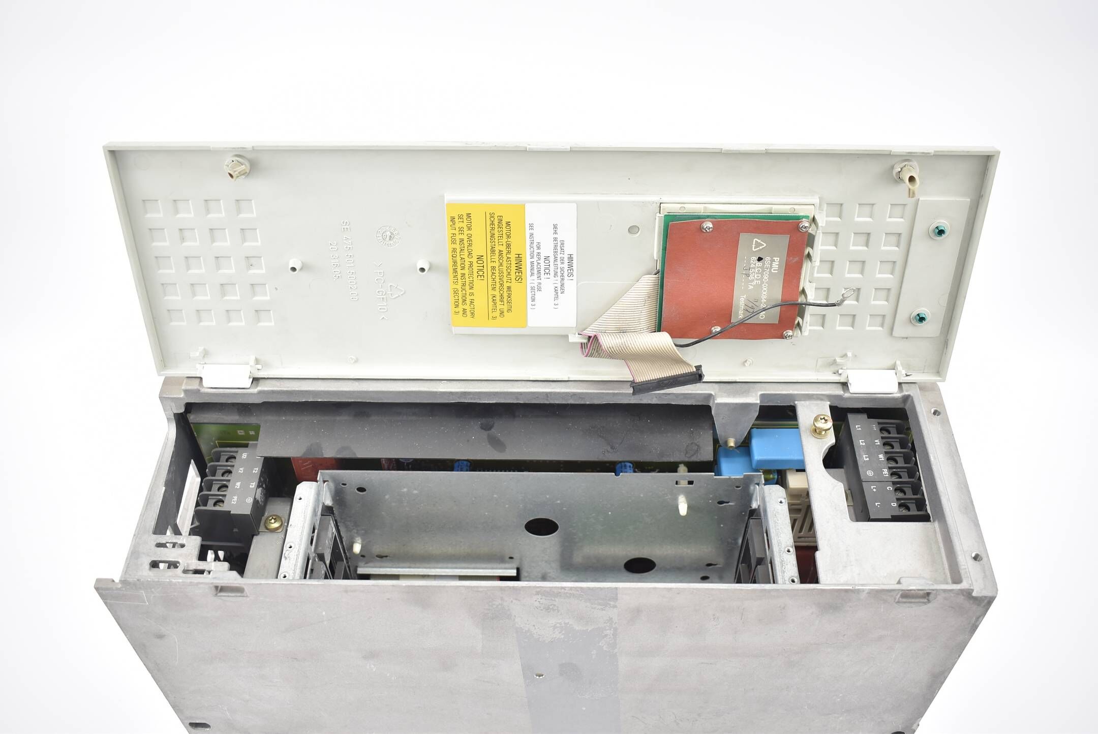 Siemens simovert VC Frequenzumrichter 6SE7021-8EB21 Ver. A