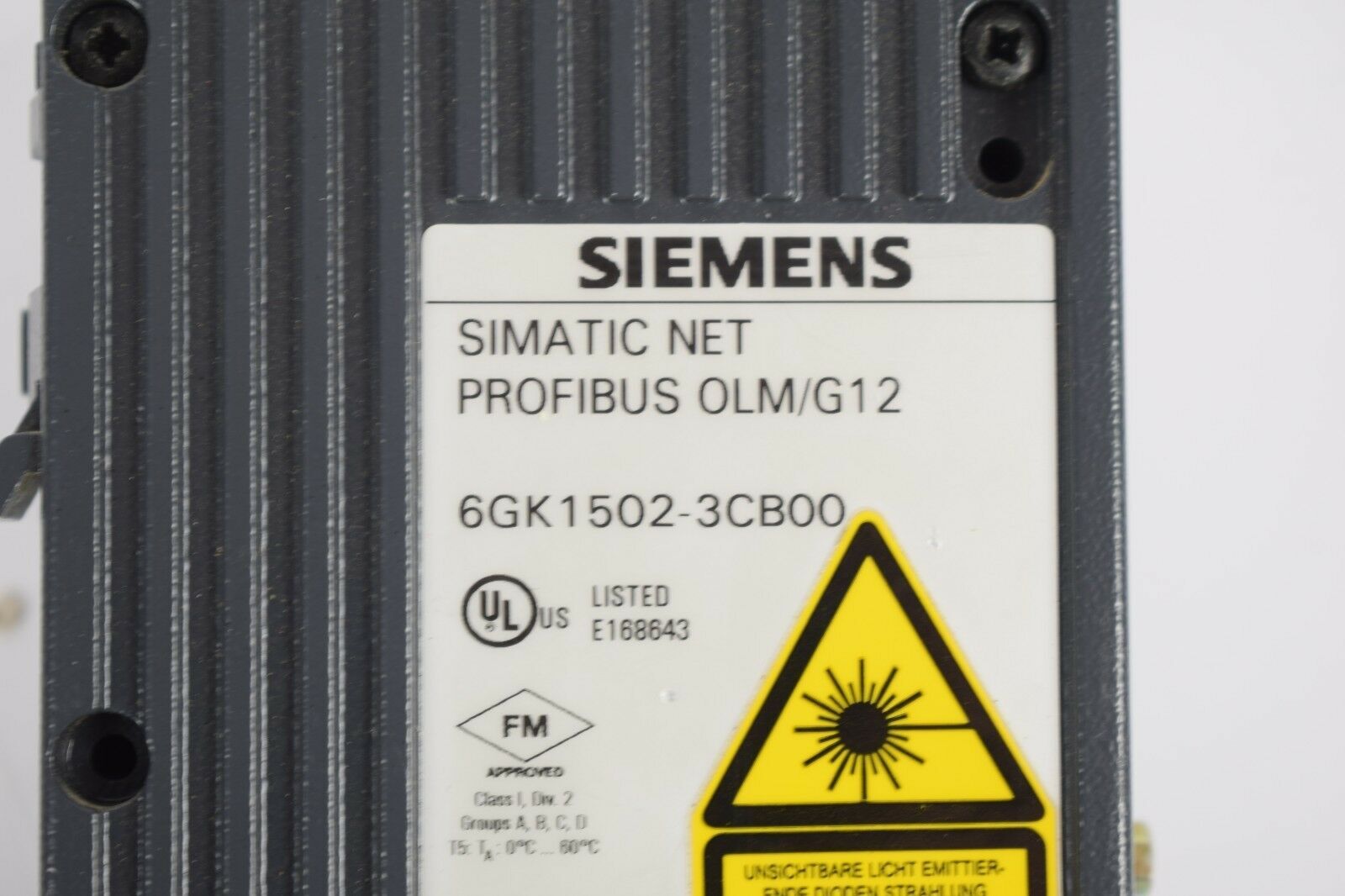 Siemens simatic Net Profibus OLM/G12 6GK1502-3CB00 ( 6GK1 502-3CB00 )