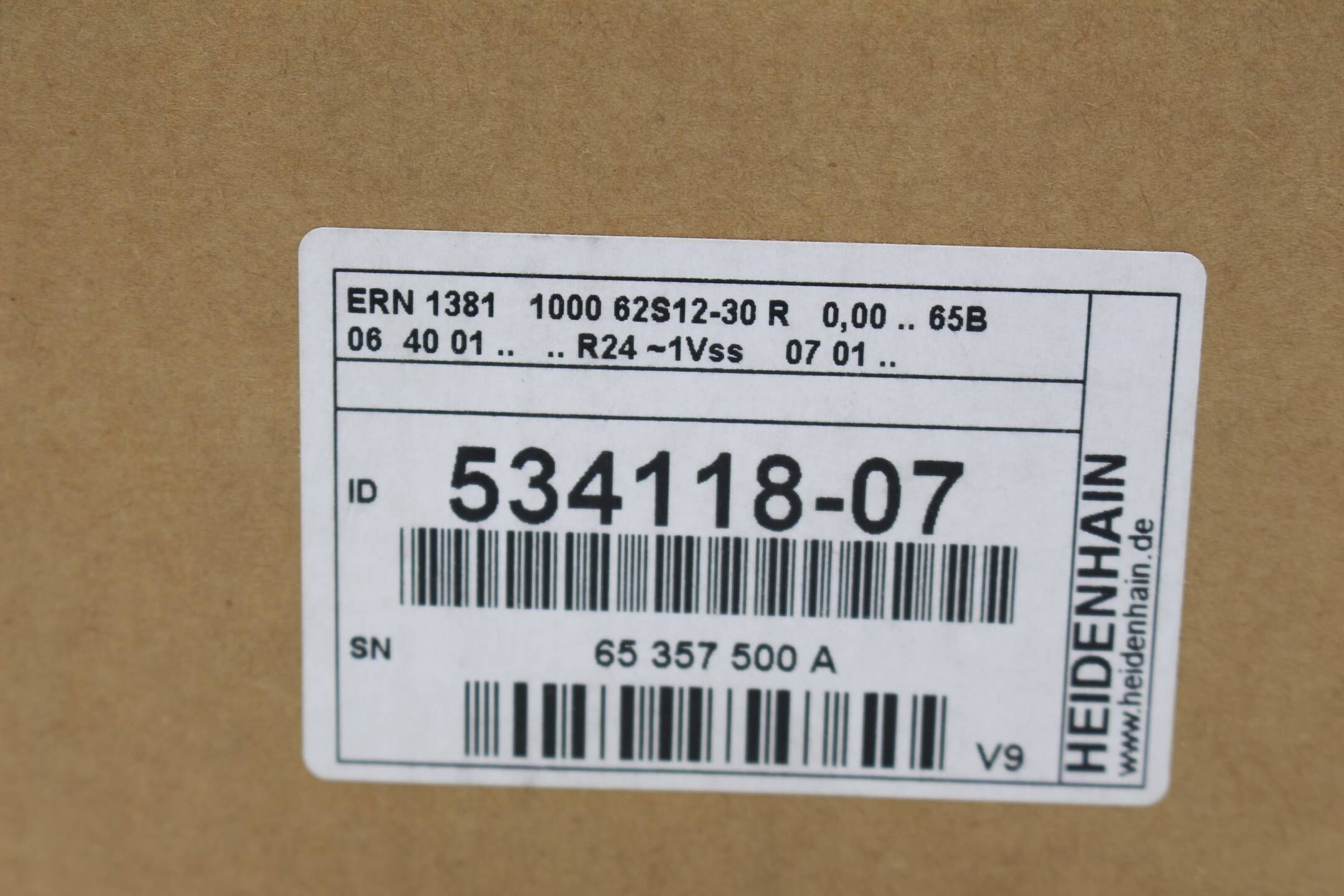 HEIDENHAIN ERN 1381 1000 62S12-30 ( 534118-07 )