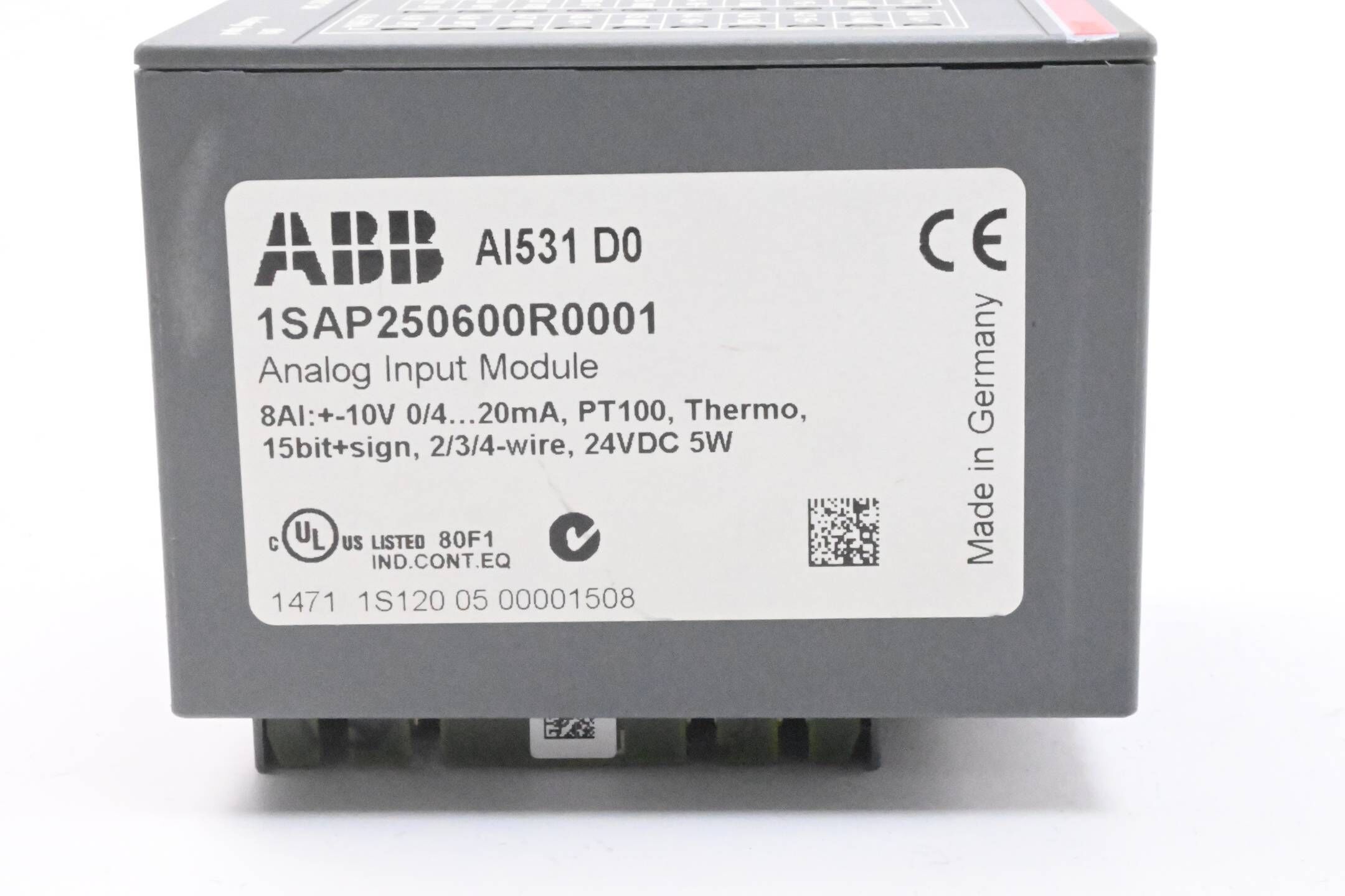 ABB Analoges Eingabemodul AI531 ( 1SAP250600R0001 )