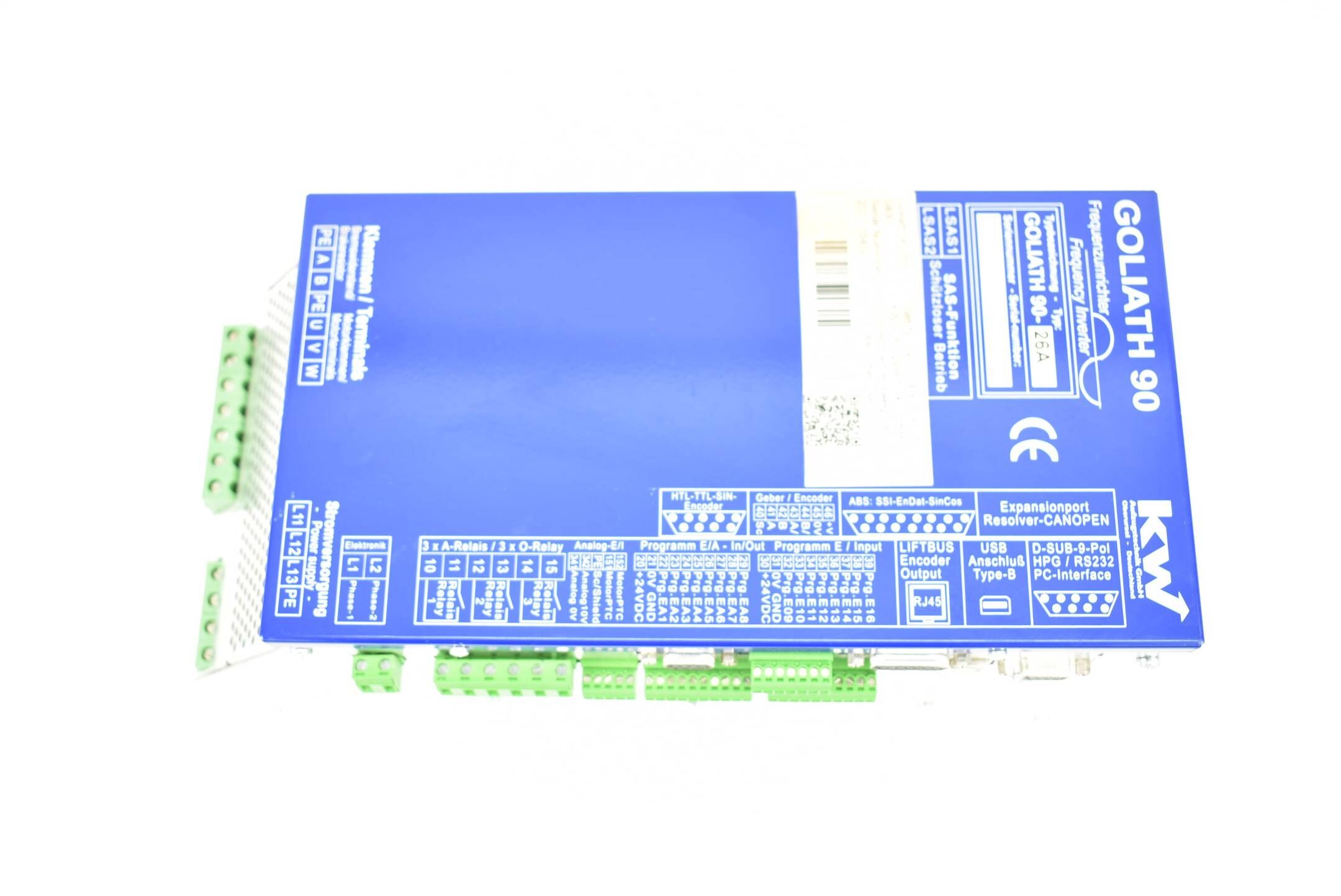 KW Aufzugtechnik Frequenzumrichter Goliath 90-26A