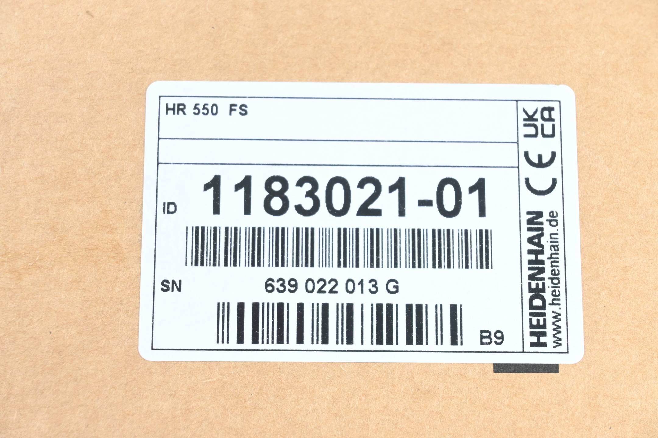 Heidenhain Tragbares elektronisches Handrad HR 550 FS ( 1183021-01 ) V. B9