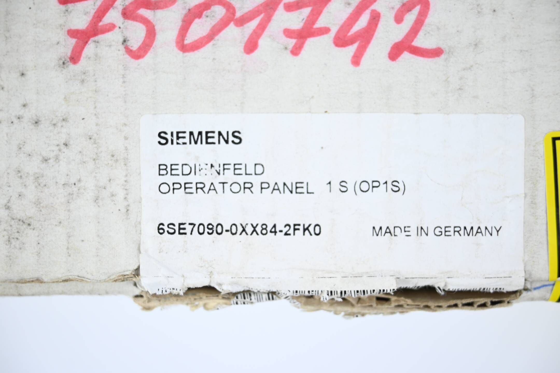 Siemens Simovert Masterdrives OP1S 6SE7090-0XX84-2FK0 ( 6SE7 090-0XX84-2FK0 )
