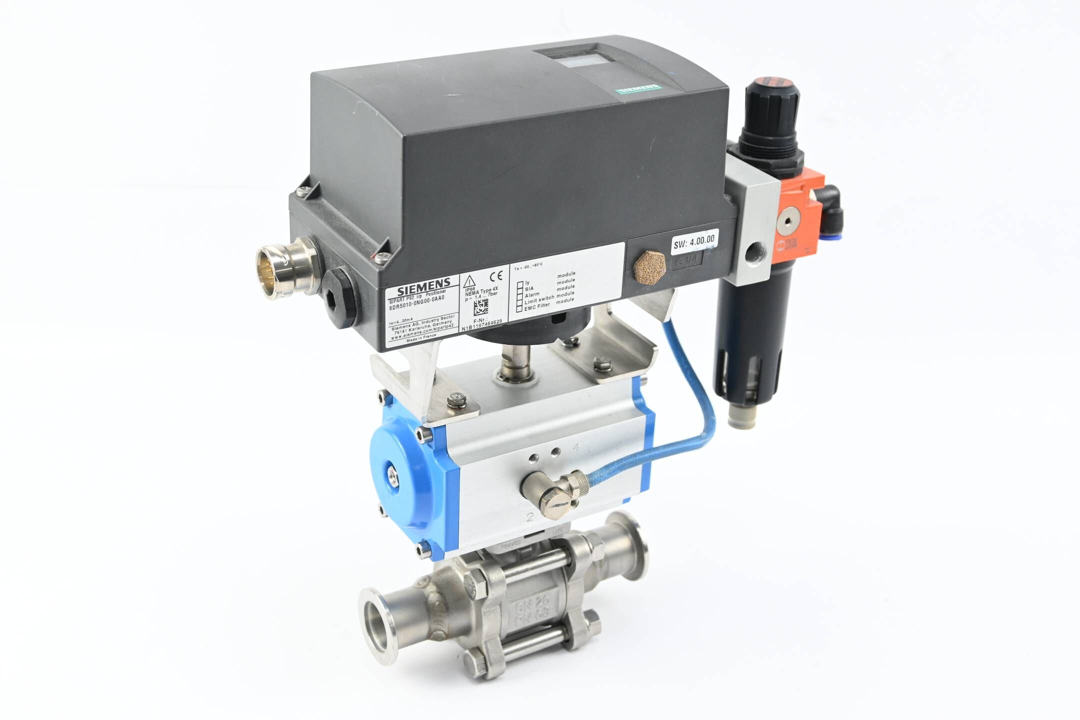 Siemens Sipart Stellungsregler 6DR5010-0NG00-0AA0 inkl Bar PKI-1/0-A-025-C058-08