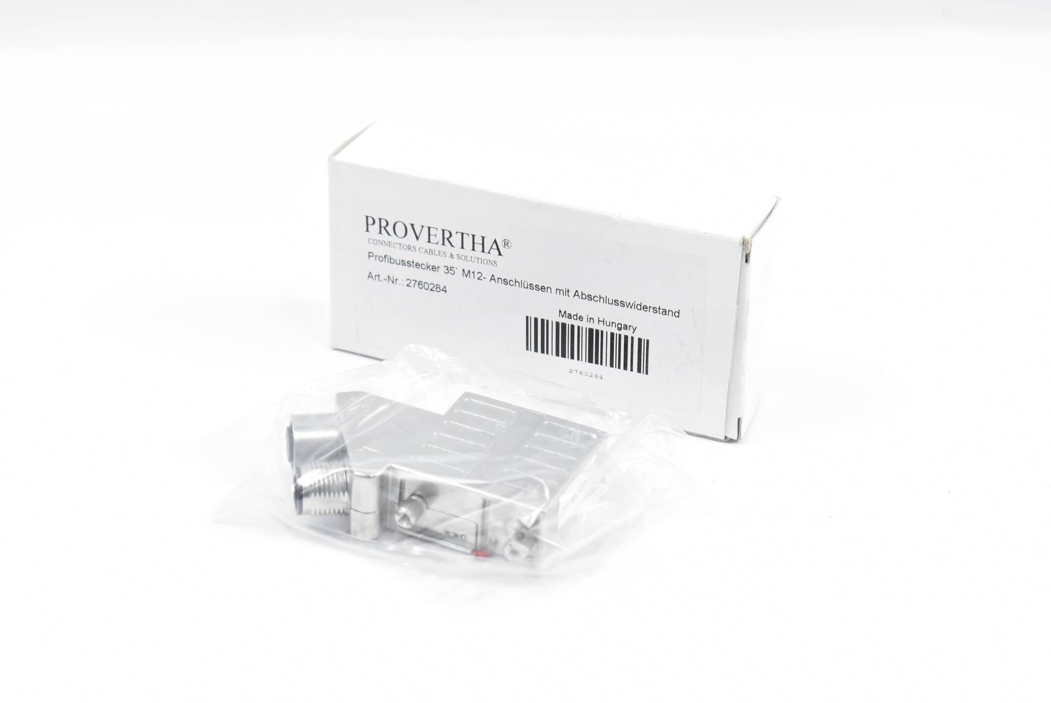 Provertha Profibusstecker 35´ M12-Anschlüssen mit Abschlusswiderstand 2760284