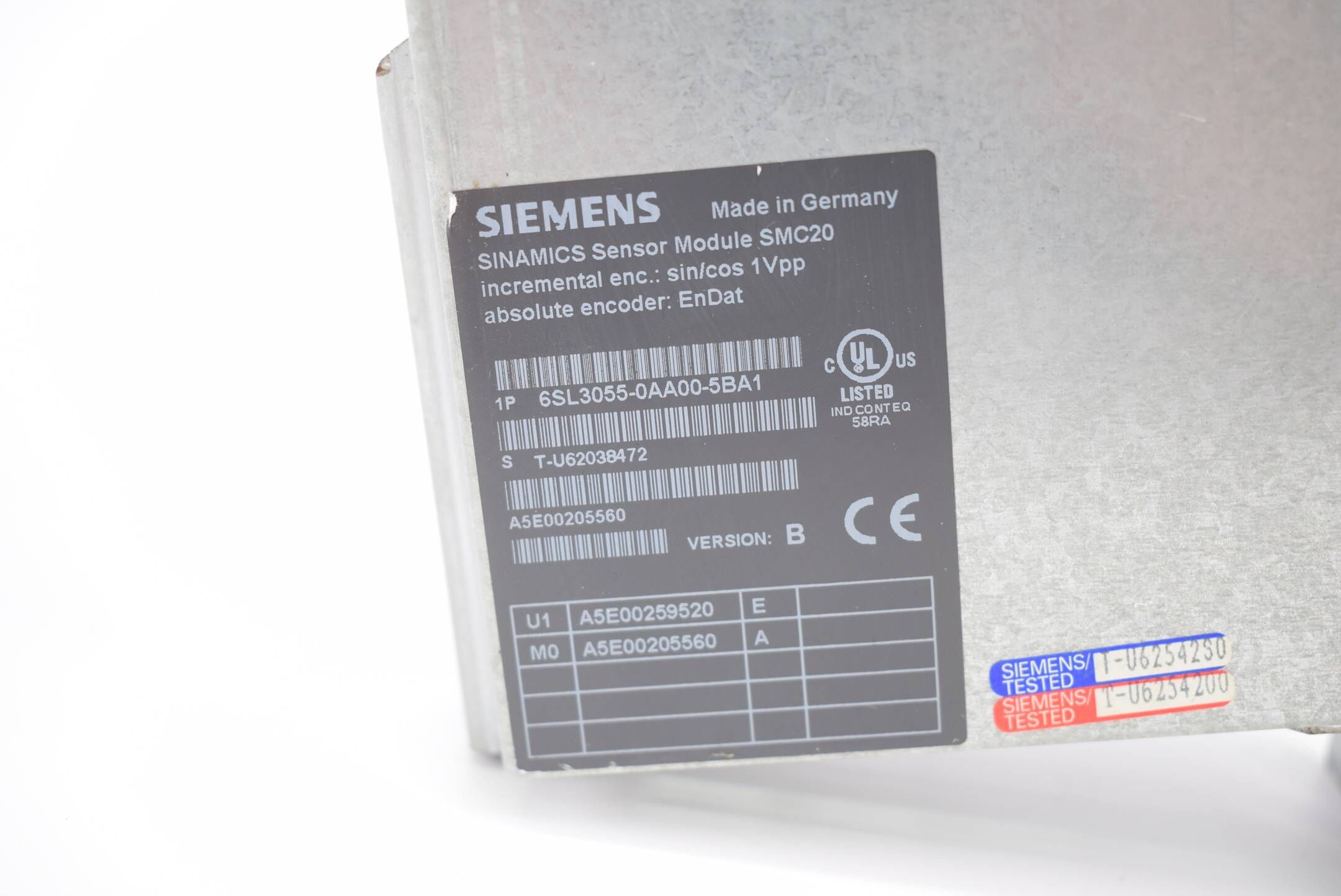 Siemens sinamics Sensor Modul 6SL3055-0AA00-5BA1 ( 6SL3 055-0AA00-5BA1 )