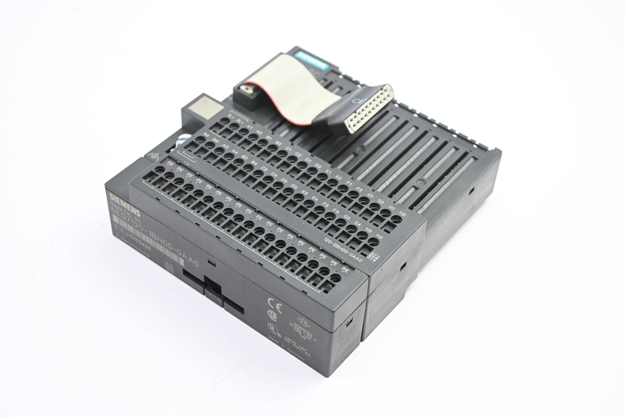 Siemens Terminalblock 6ES7120-0BH00-0AA0 inkl. Zusatzklemme 6ES7120-1BH00-0AA0