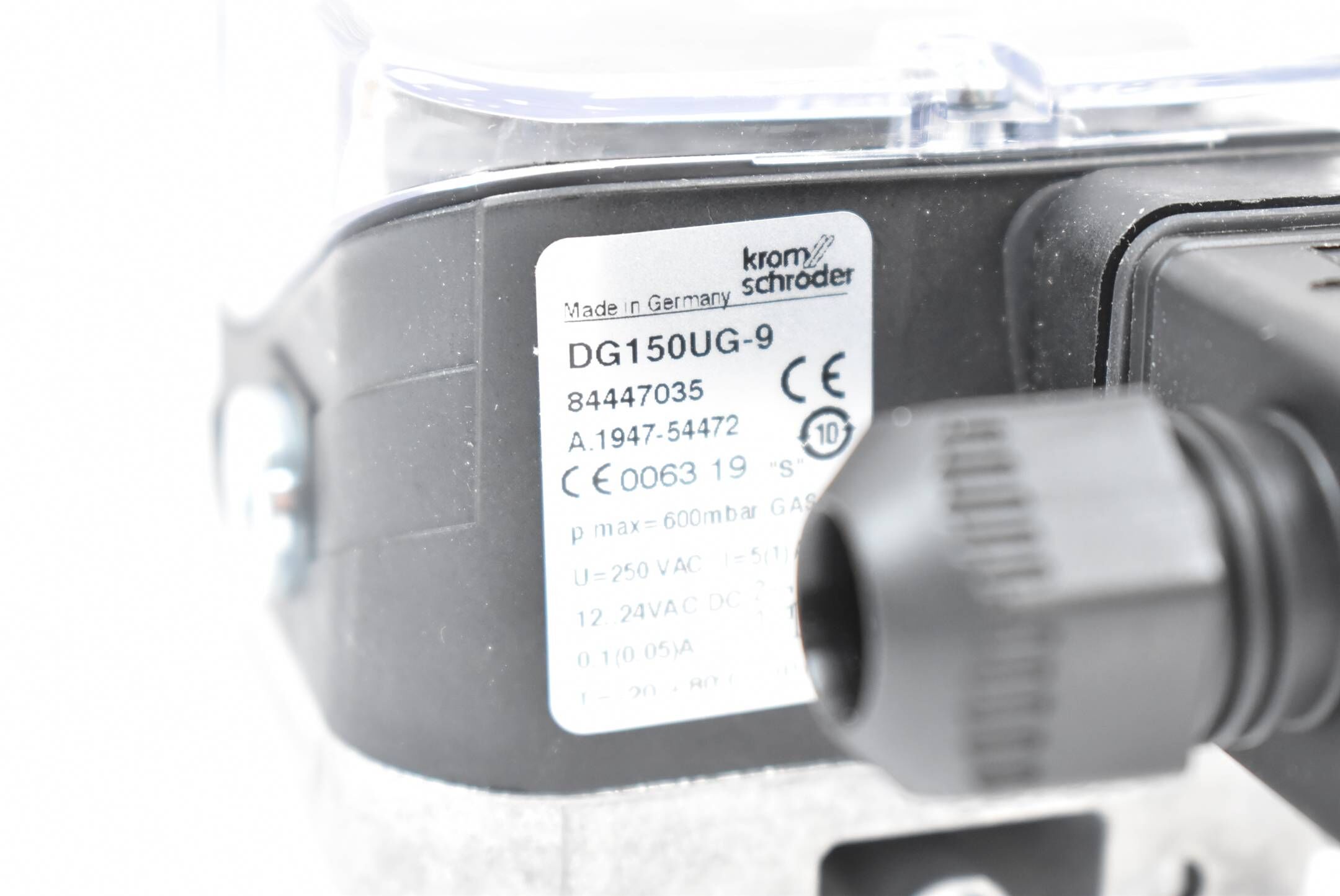 Krom schröder Gas-Druckwächter 600mbar 12-24VAC/DC DG150UG-9