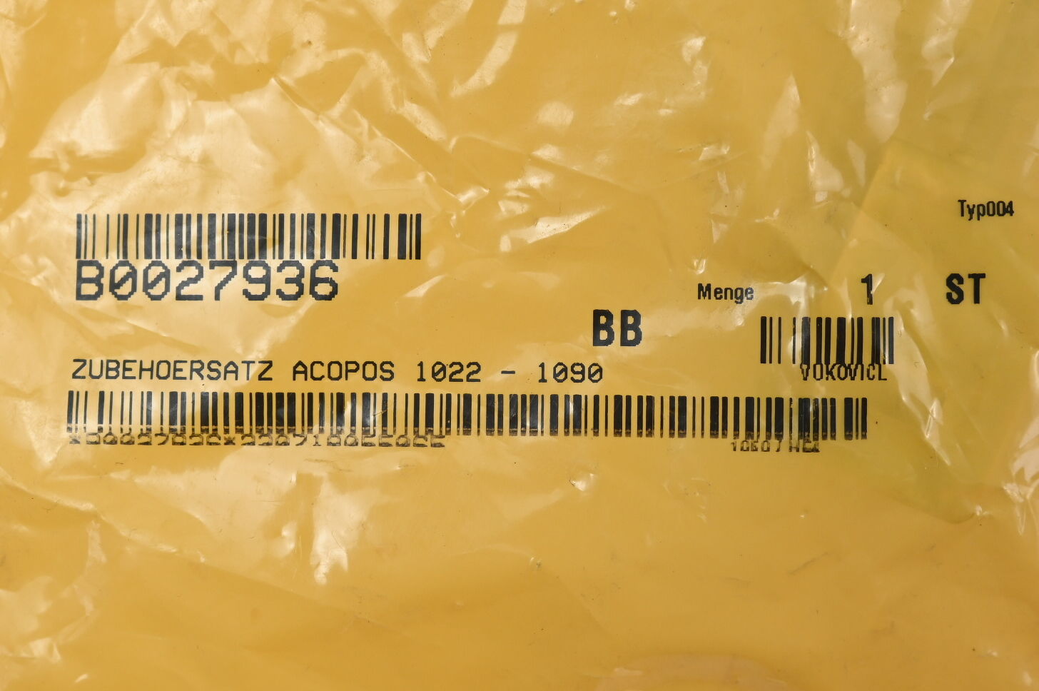 B&R Automation Zubehörsatz für Acopos 1022-1090 B0027936