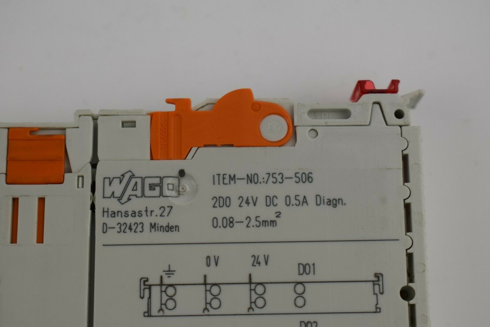 WAGO 2-Kanal Digitalausgangsmodul 753-506