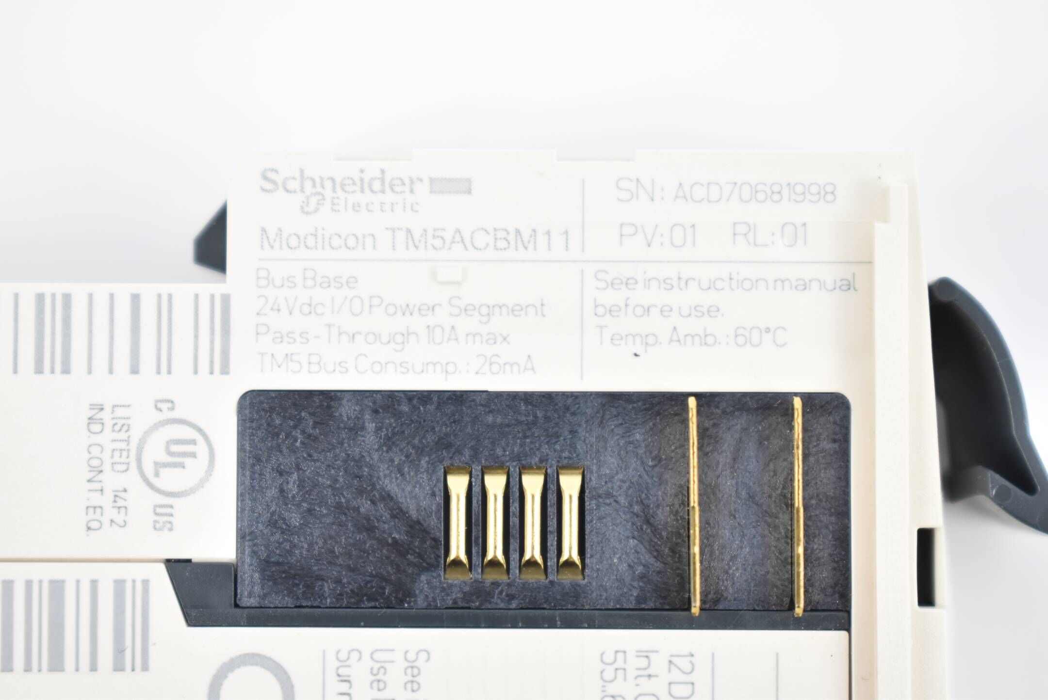 Schneider Electric Modicon TM5SDI12D + TM5ACBM11 + TM5ACTB12