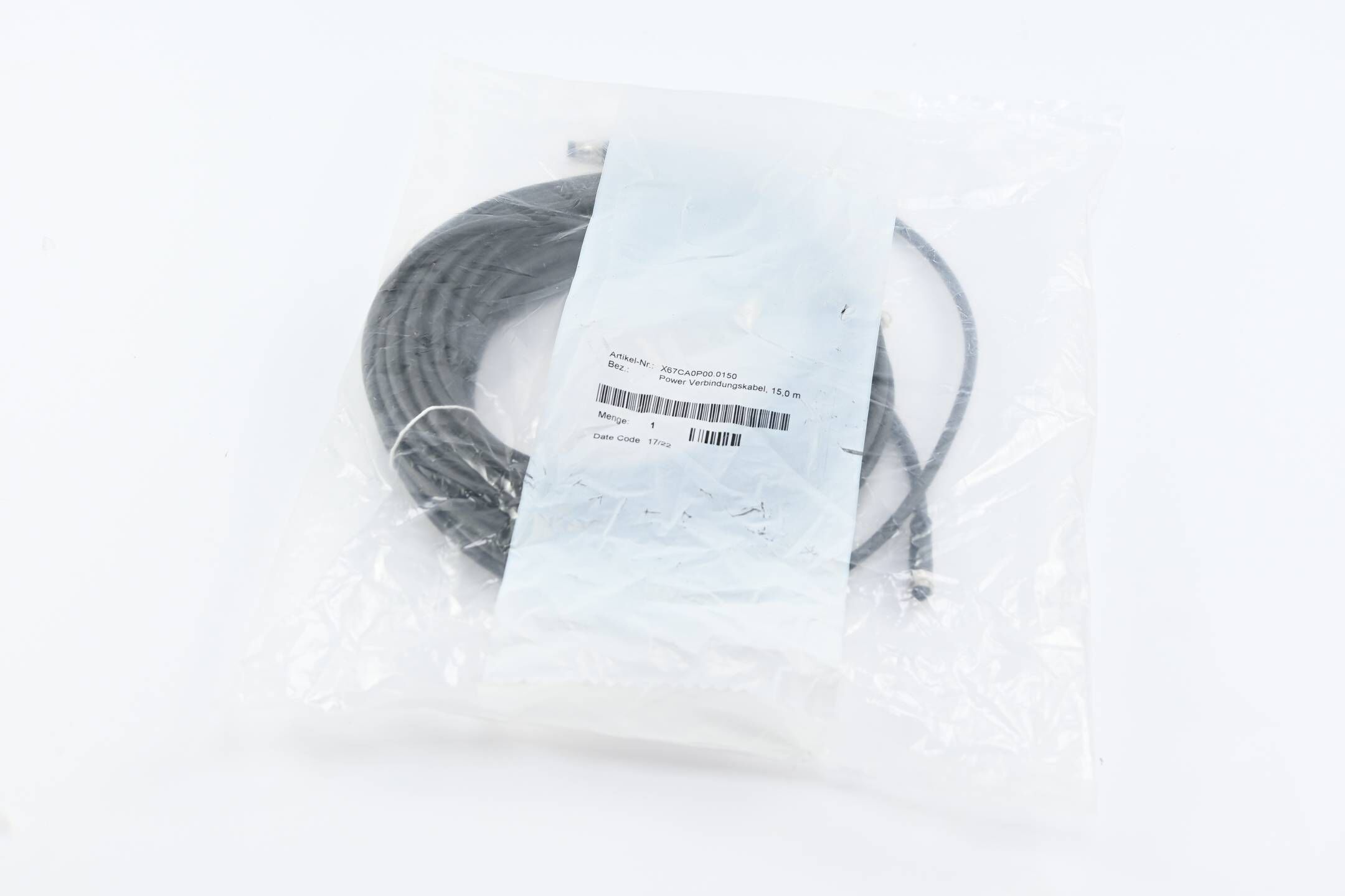 B&R Automation Power Verbindungskabel X67CA0P00.0150 ( 15,0m )