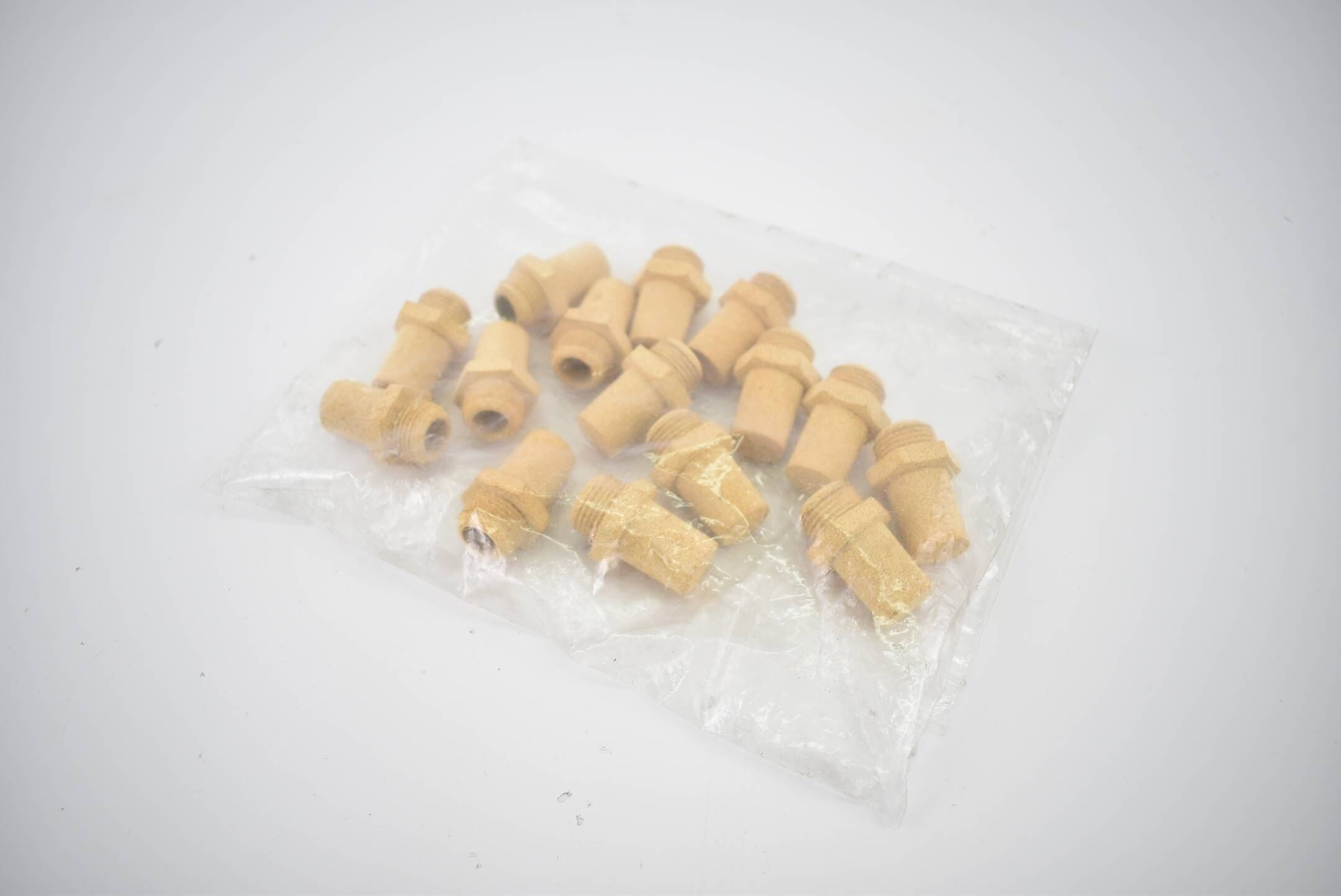 EWO Schalldämpfer aus Silberbronze mit Sechskant EWO 573.6 G1/2 16bar VE 15 Stk.