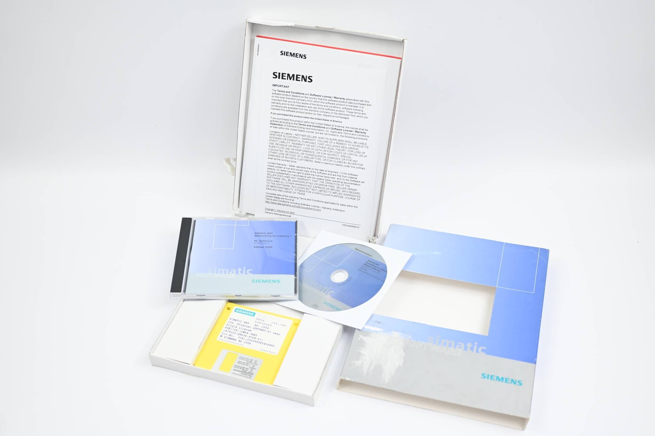 Siemens Simatic Softnet-S7 Lean 2006 6GK1704-1LW64-3AA0 ( 6GK1 704-1LW64-3AA0 )