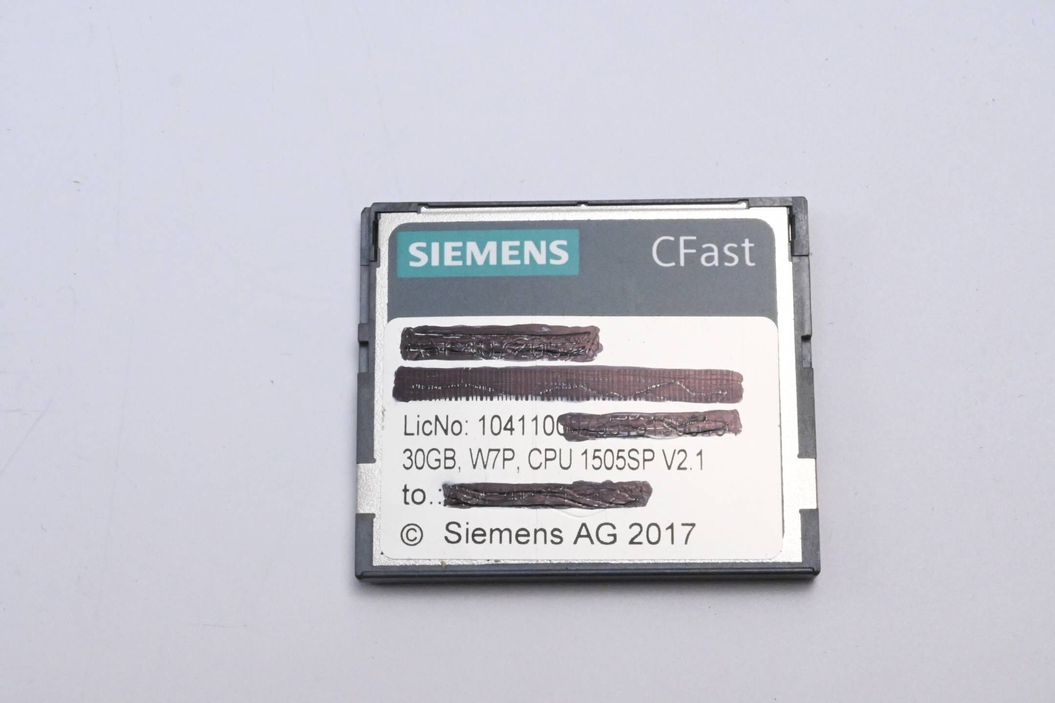 Siemens Simatic CFast Karte 30GB 6ES7648-2BF10-0XK1 ( 6ES7 648-2BF10-0XK1 )