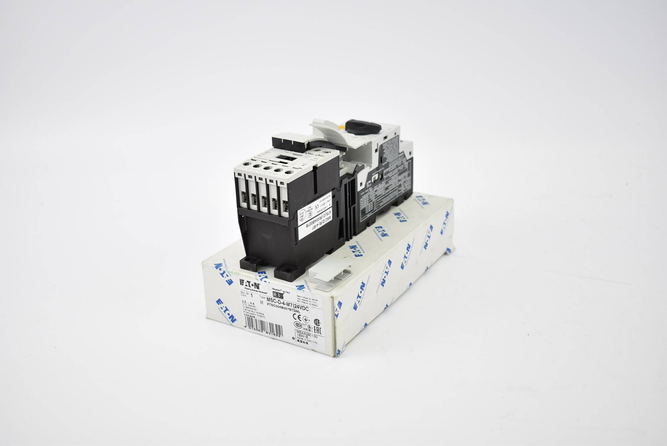 Eaton Direktstarter Motorstarterkombination 2,5-4A MSC-D-4-M7(24VDC)