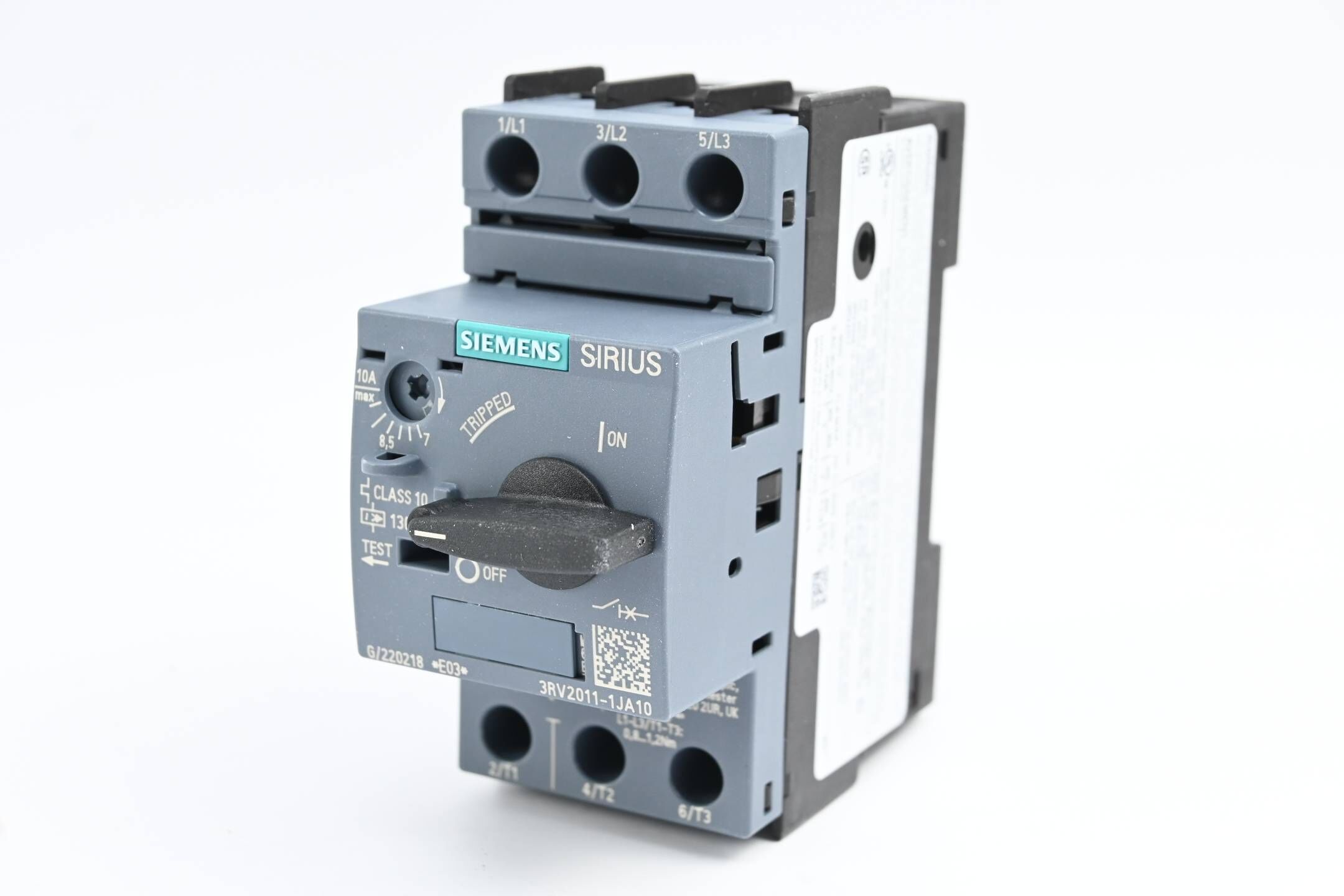 Siemens Sirius Leistungsschalter 3RV2011-1JA10 ( 3RV2 011-1JA10 )