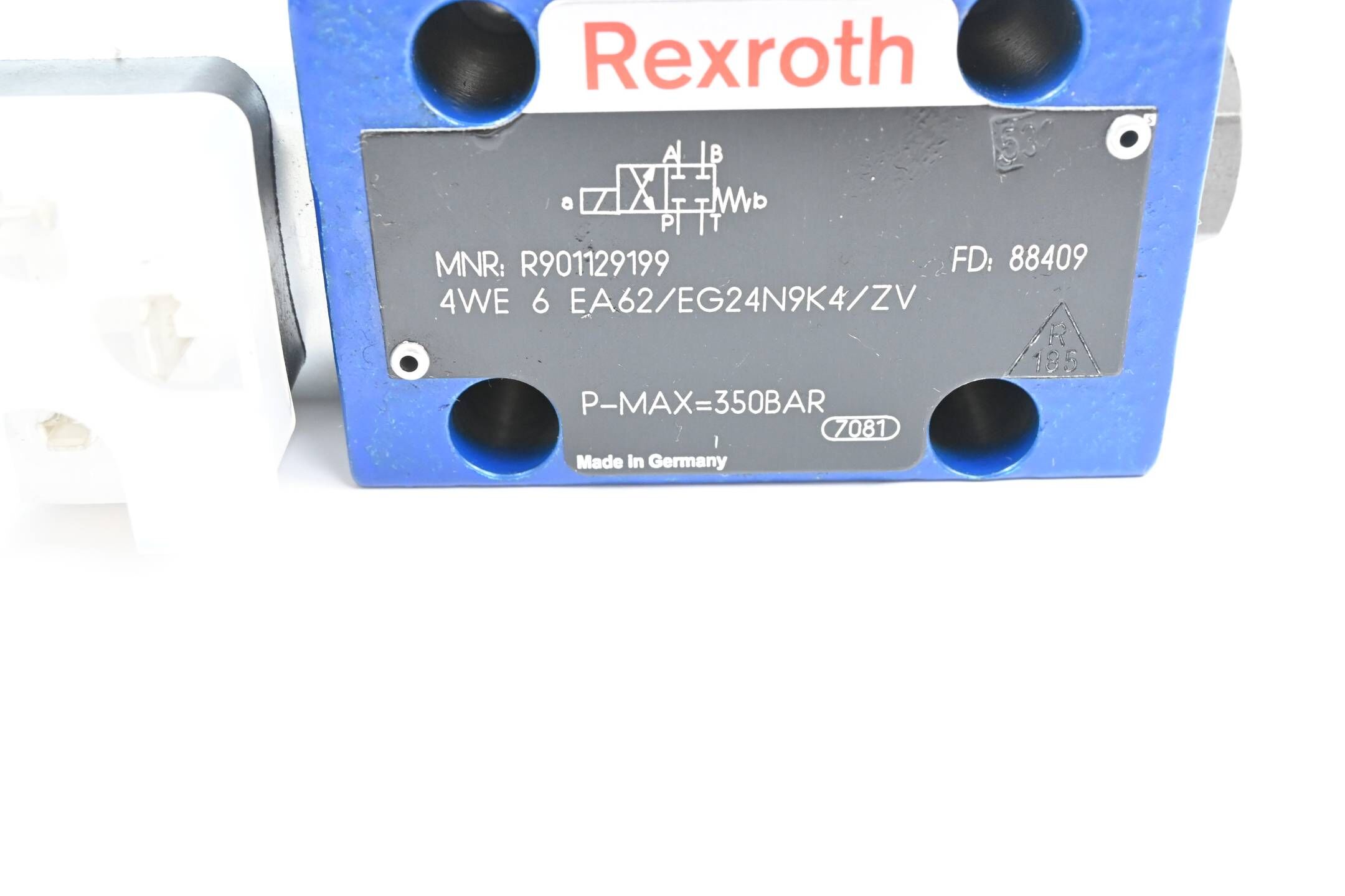 Rexroth Wegeschieberventil 4WE 6 EA62/EG24N9K4/ZV ( R901129199 )