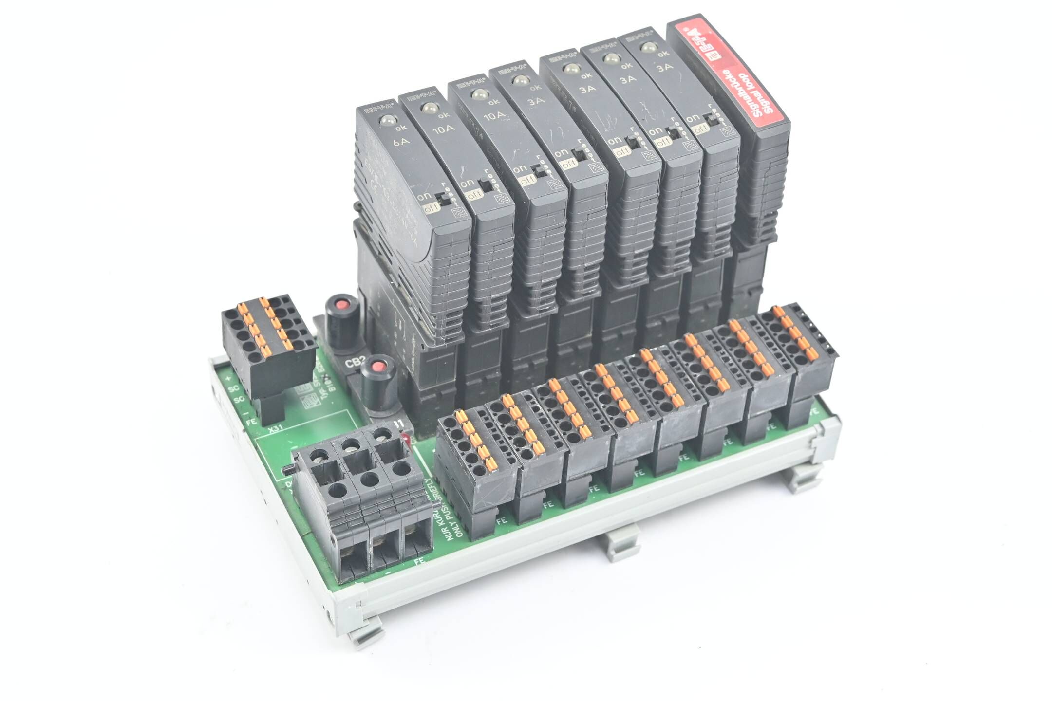 E-T-A ETA Stromverteilungssystem konfiguriert SVS02-08 inkl. ESX10 + SB-S11