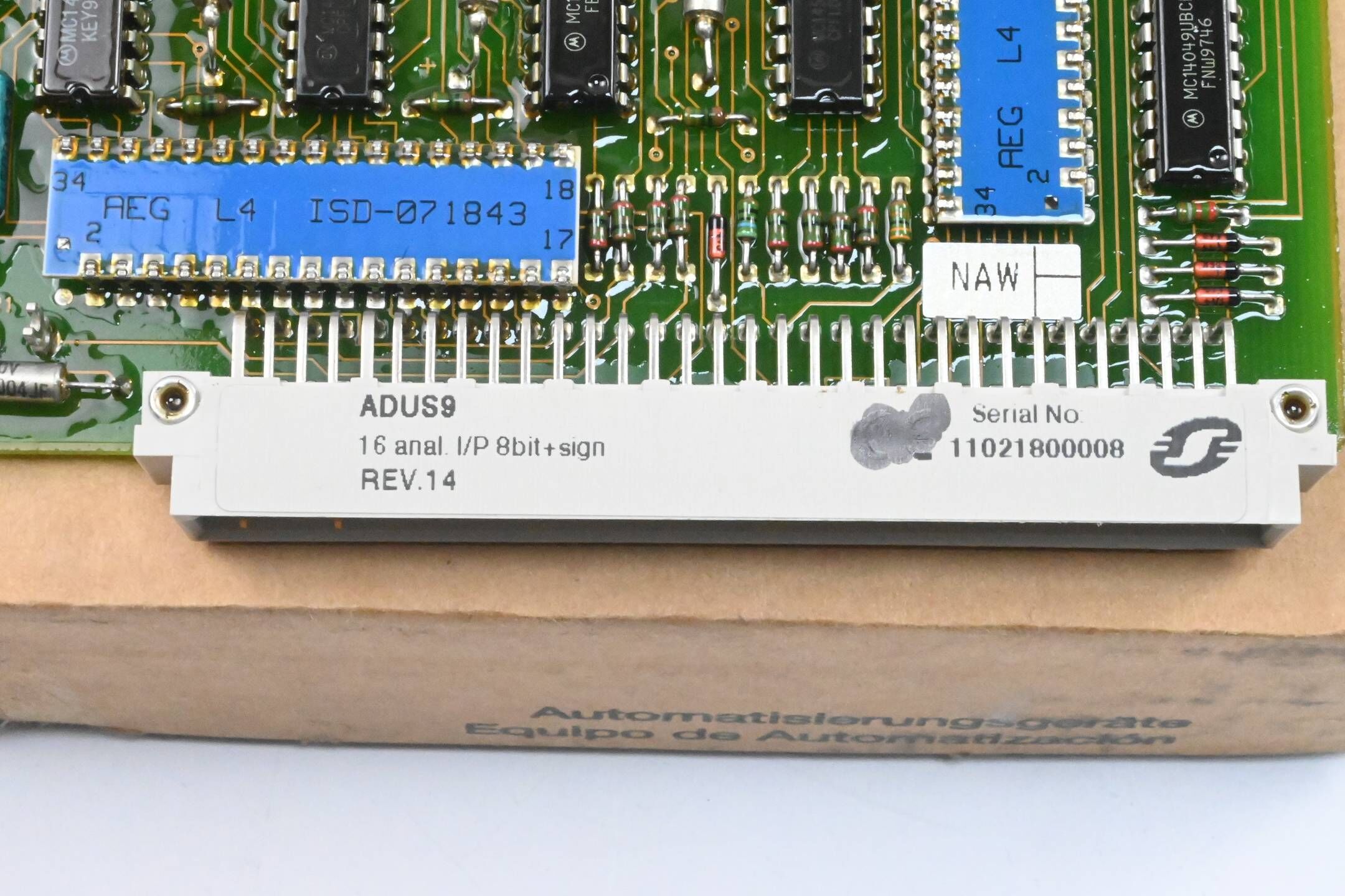 Schneider Electric AEG Analoges Eingangsmodul ADU S9