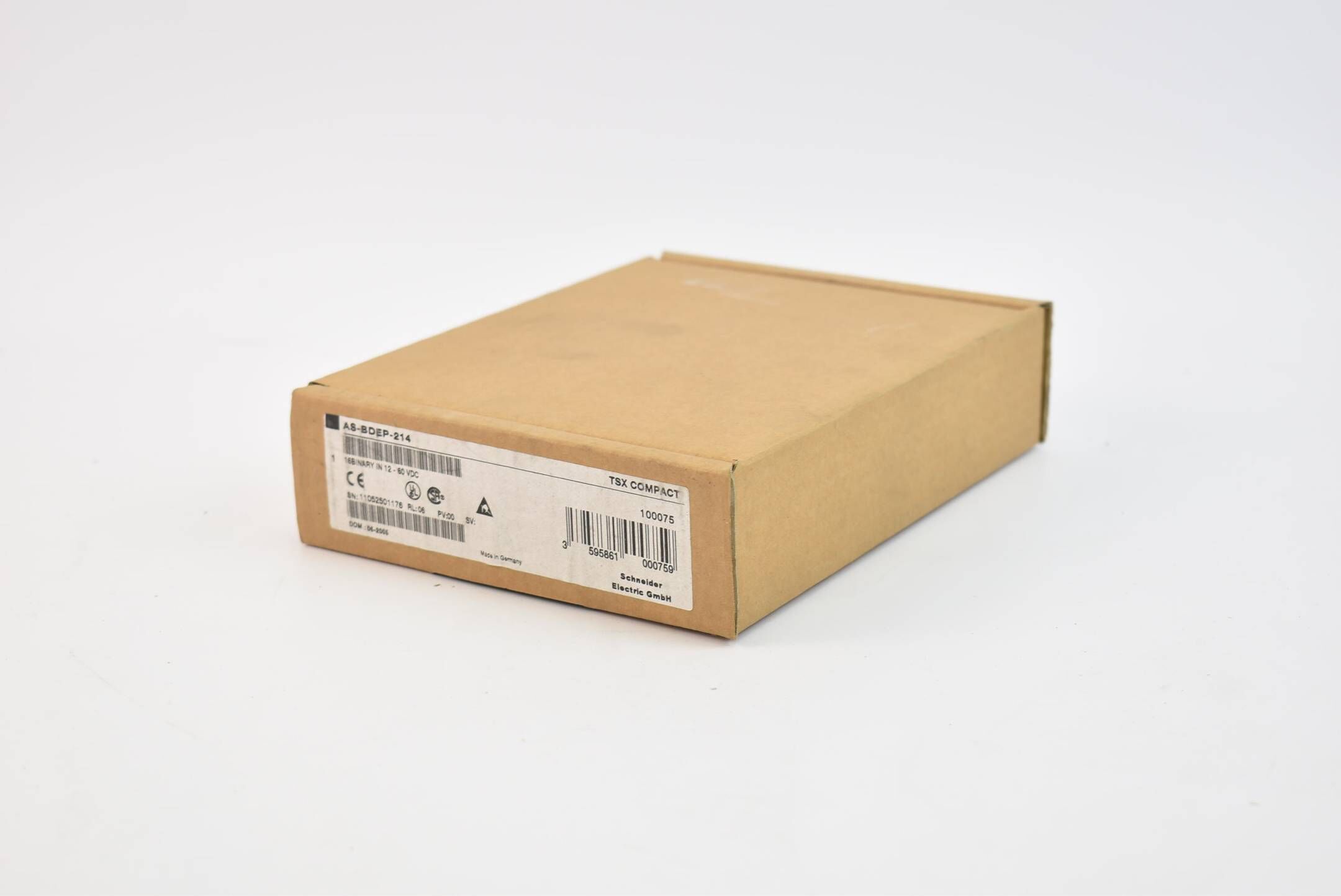 Schneider electric 16Binary in 12-60VDC TSX compact AS-BDEP-214 ( 100075 )