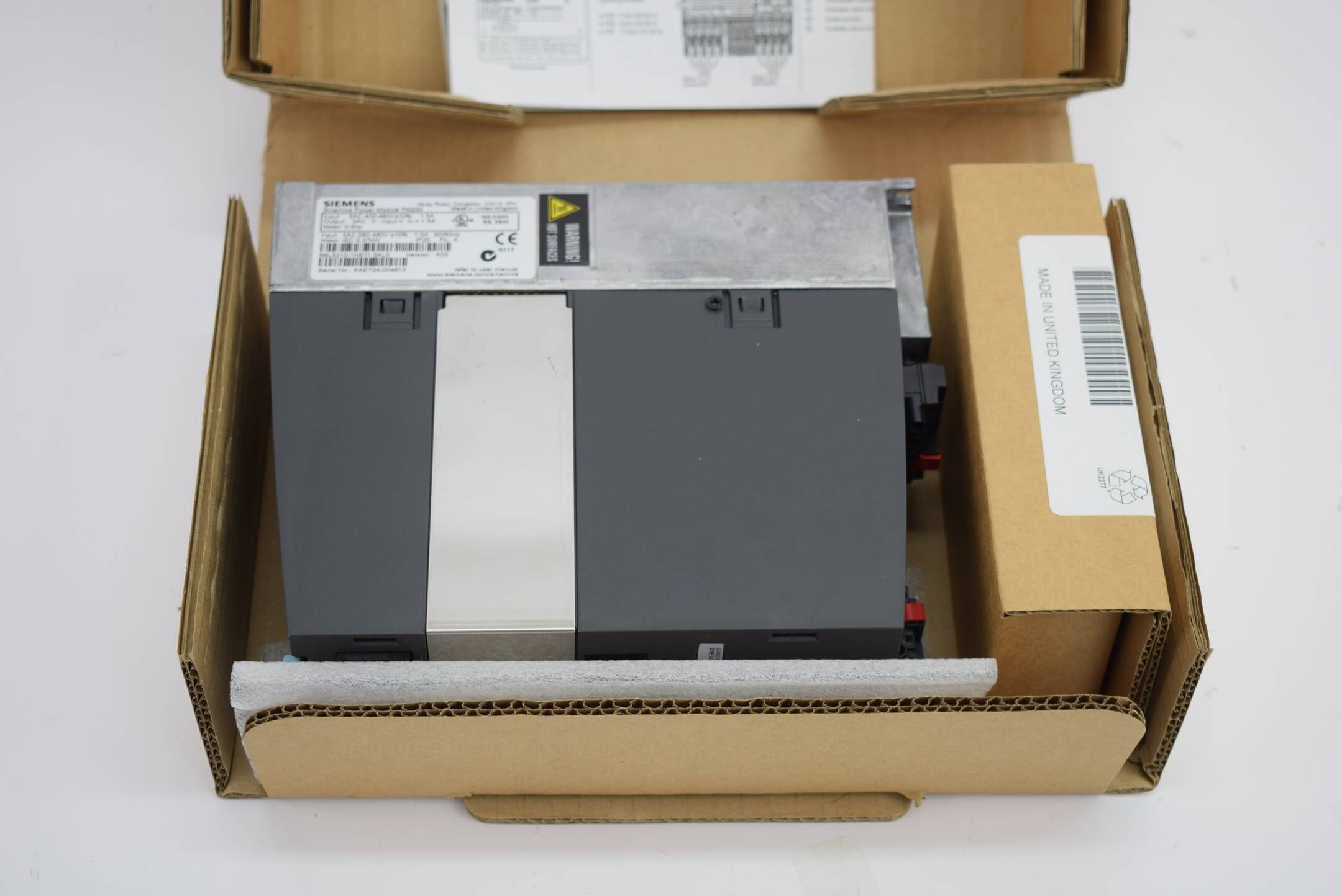 Siemens sinamics G120 Power Module PM230 6SL3 210-1NE11-3AL0 ( 6SL3210-1NE11-3AL0 ) EA03