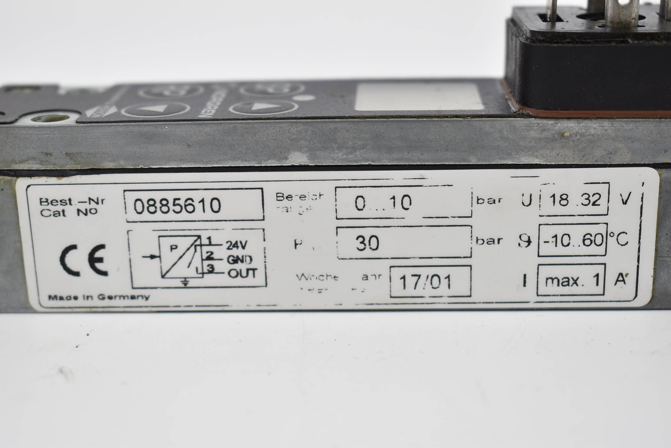 Norgren Series 31 Fludtronic-Druckschalter 18-32V 0885610