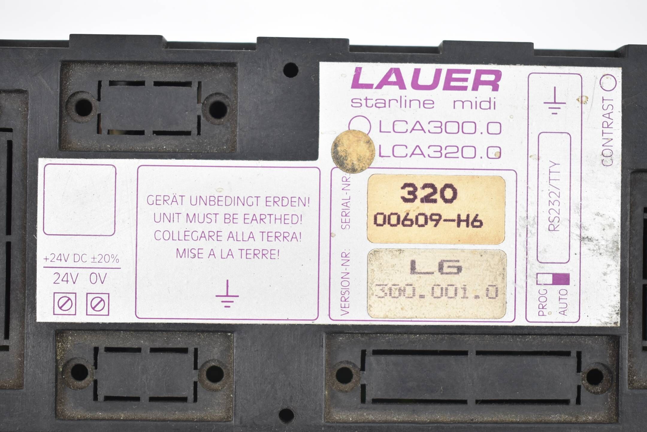 Lauer Starline Midi LCA320.0 ( Version LG 300.001.0 )