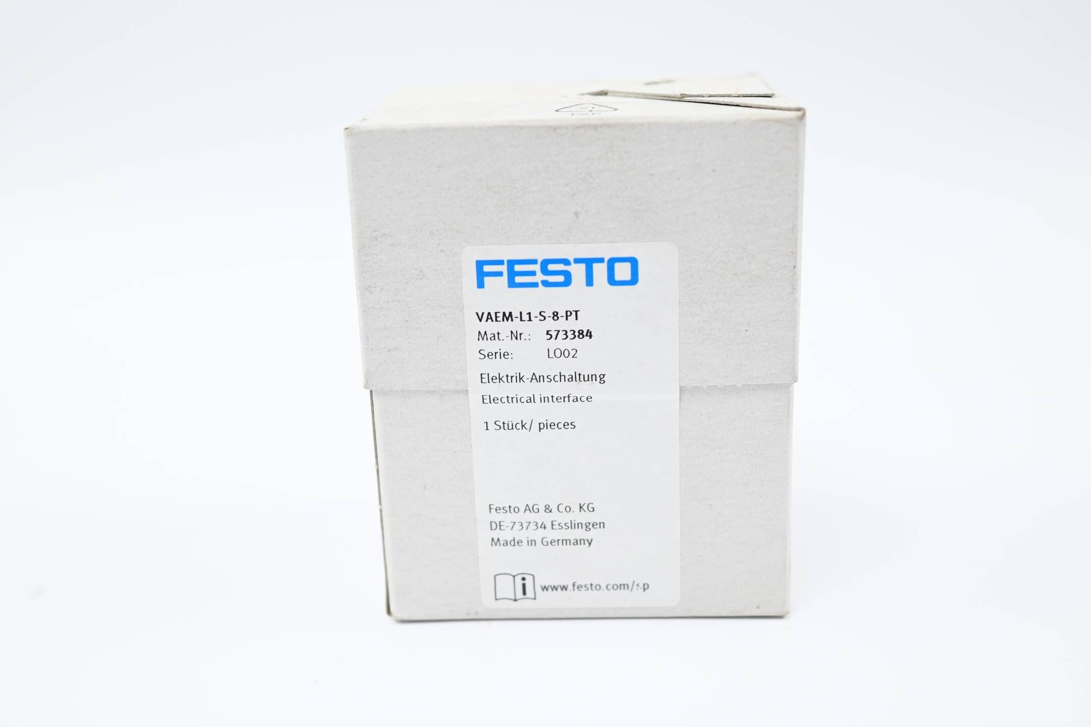 Festo Elektrik-Anschaltung VAEM-L1-S-8-PT ( 573384 )